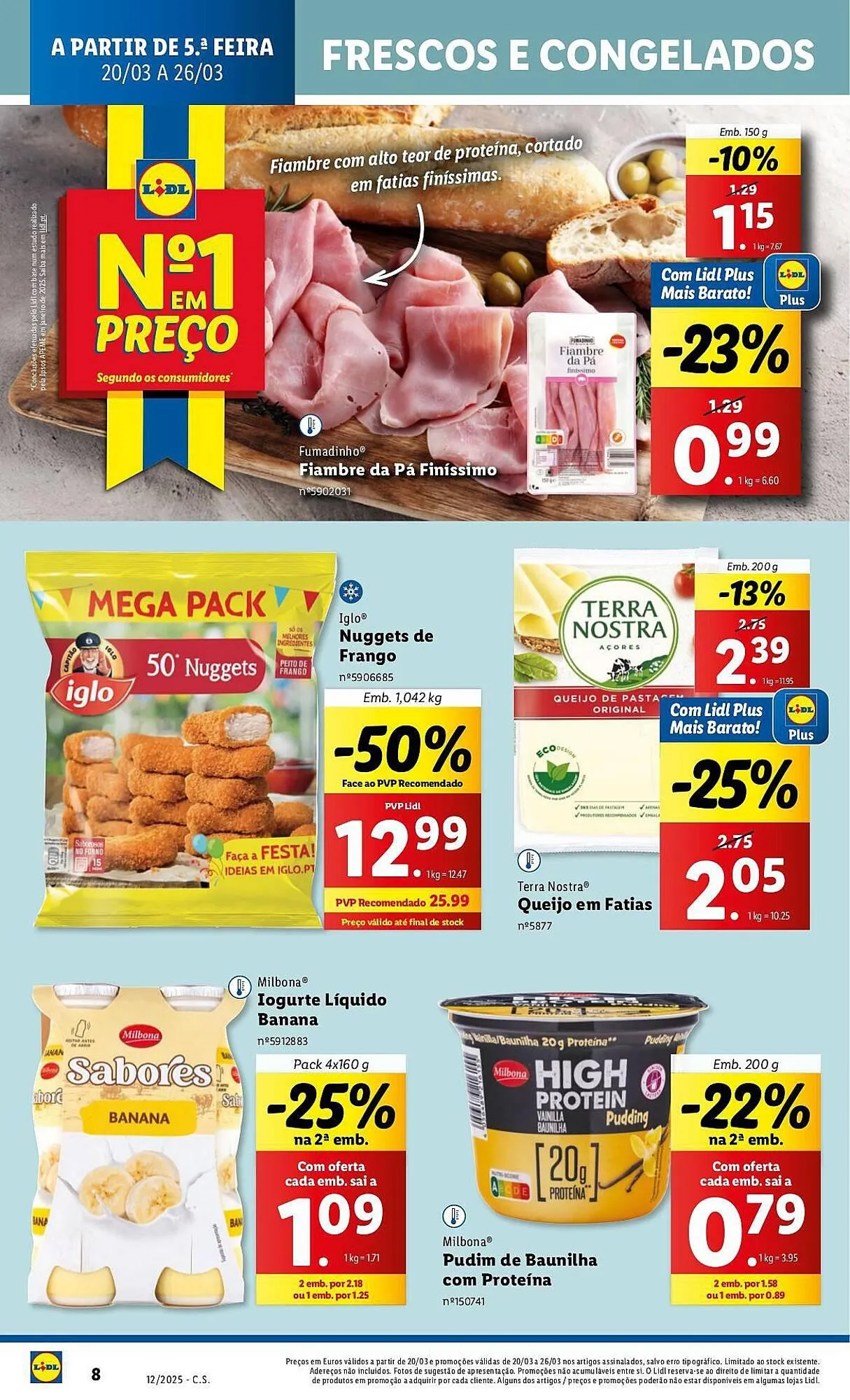 Folheto Folheto Lidl de 20 de março até 26 de março 2025 - Pagina 8