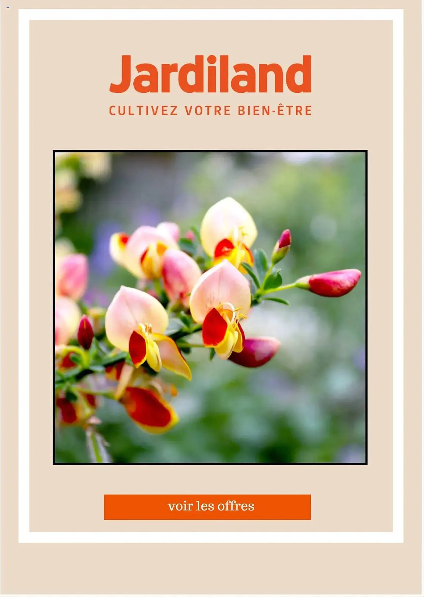 Folheto Folheto Jardiland de 3 de março até 3 de abril 2025 - Pagina 1