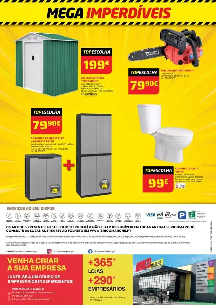 Folheto F#1 Mega Imperdíveis 4p Nacional de 6 de janeiro até 19 de janeiro 2025 - Pagina 4