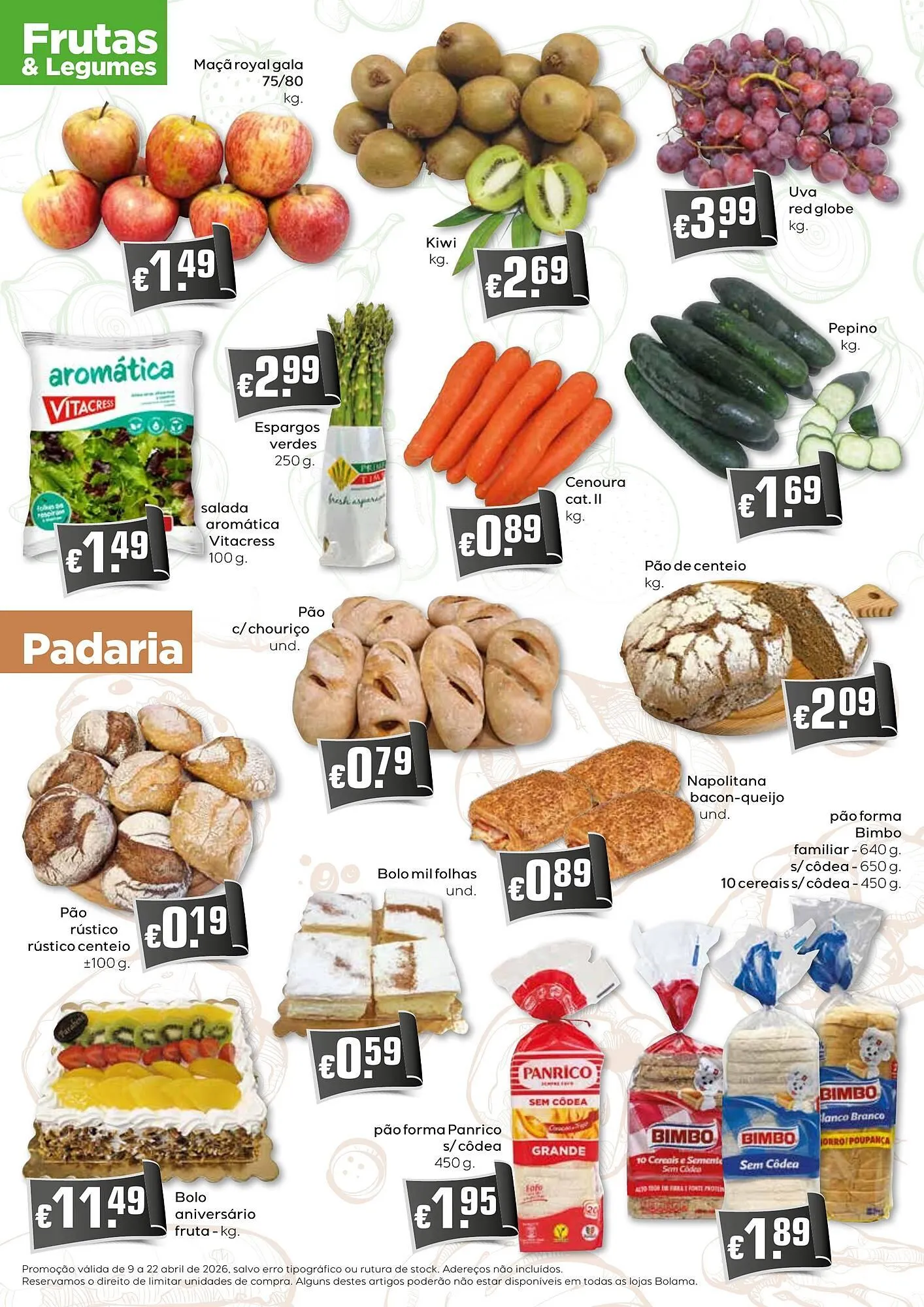 Folheto Folheto Bolama de 9 de abril até 22 de abril 2026 - Pagina 4