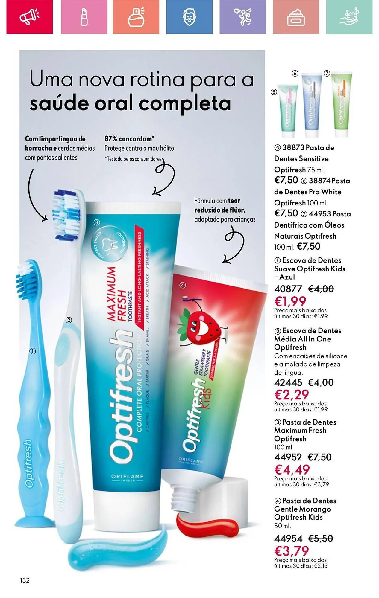 Folheto Folheto Oriflame de 4 de maio até 24 de maio 2025 - Pagina 132