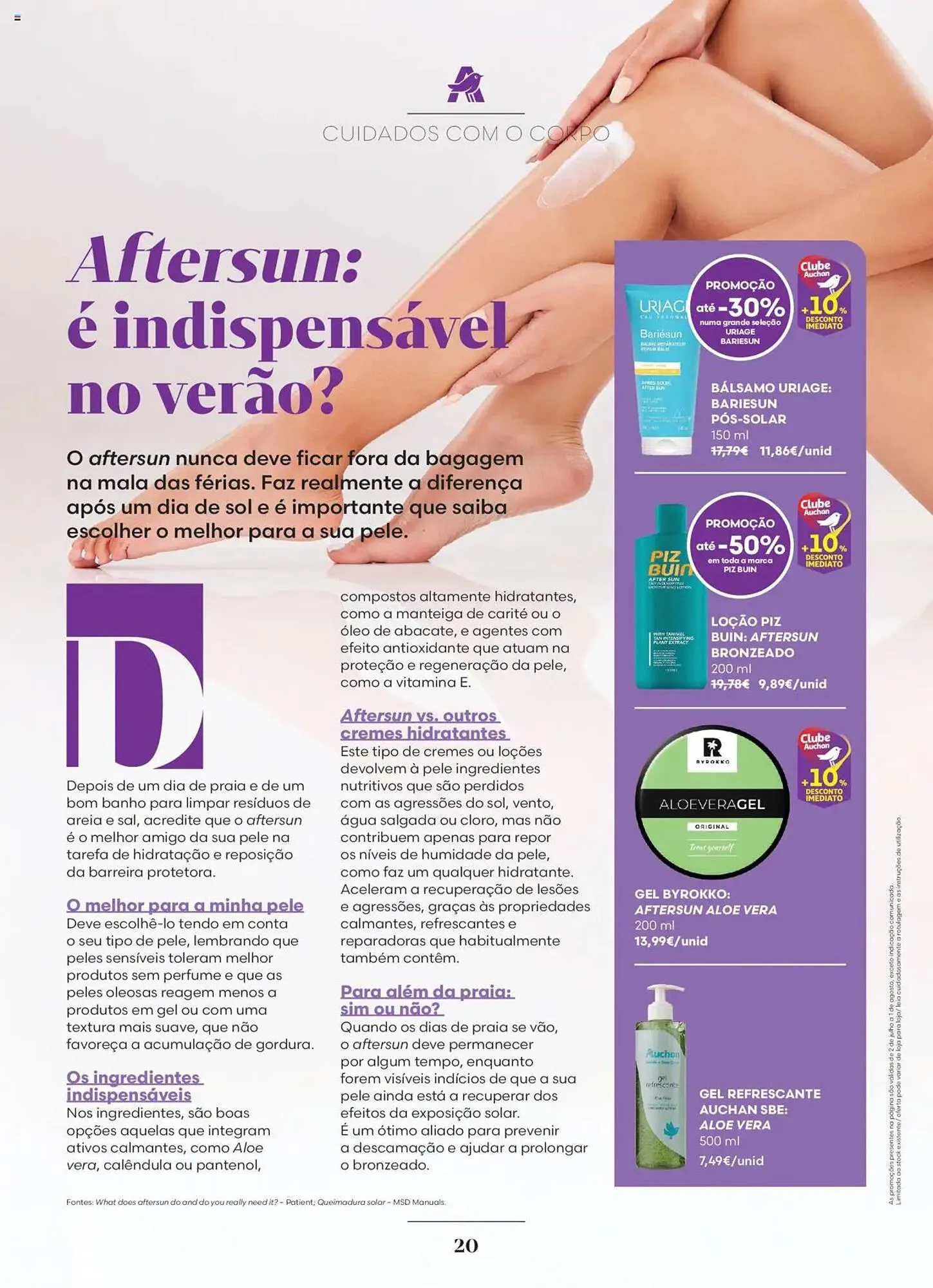 Folheto Folheto Auchan de 1 de julho até 1 de agosto 2025 - Pagina 20