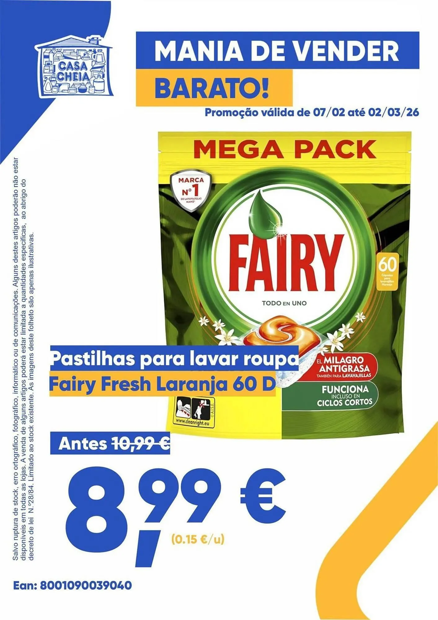 Folheto Folheto Casa Cheia de 9 de fevereiro até 23 de fevereiro 2026 - Pagina 2