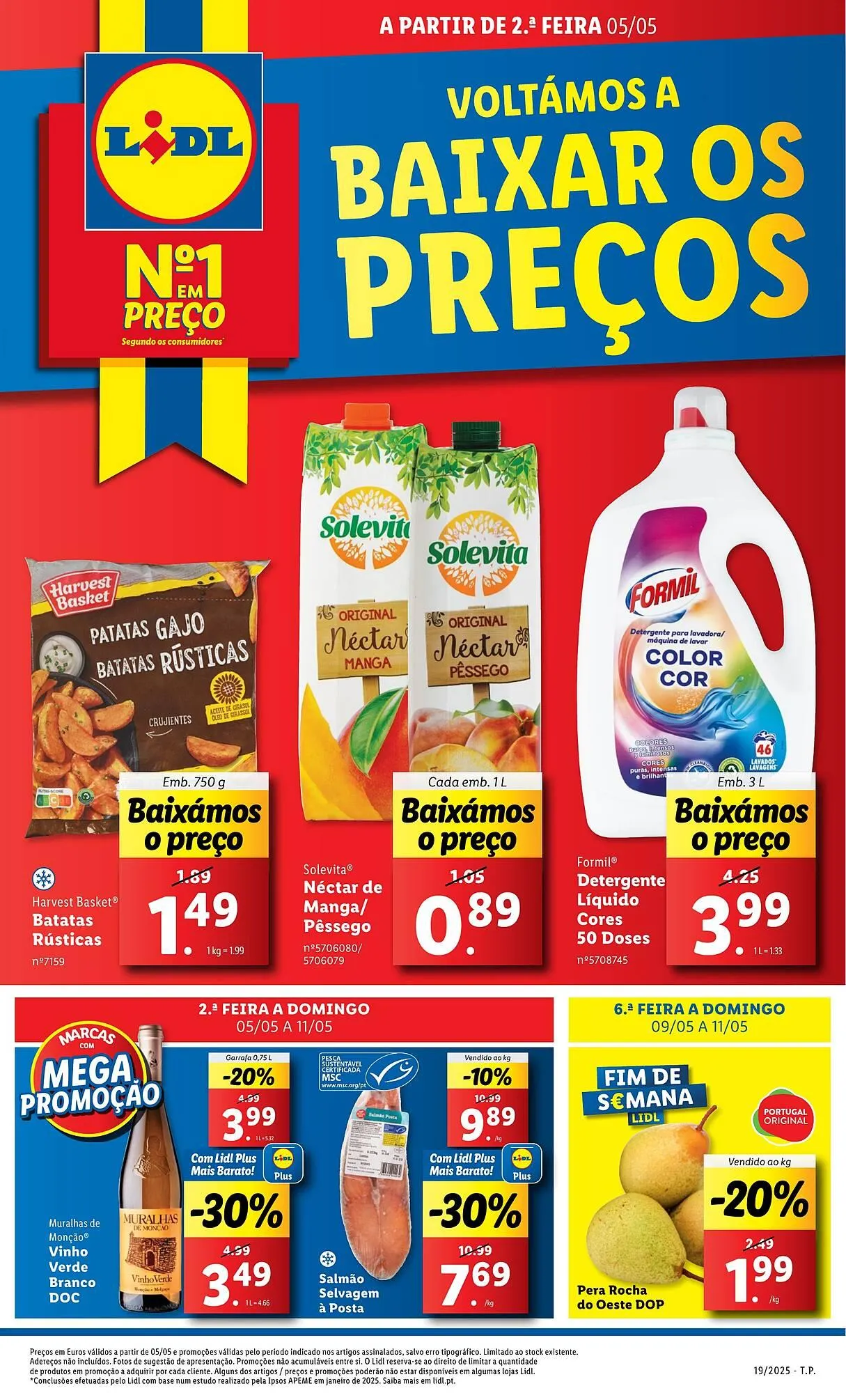 Folheto Folheto Lidl de 5 de maio até 11 de maio 2025 - Pagina 1