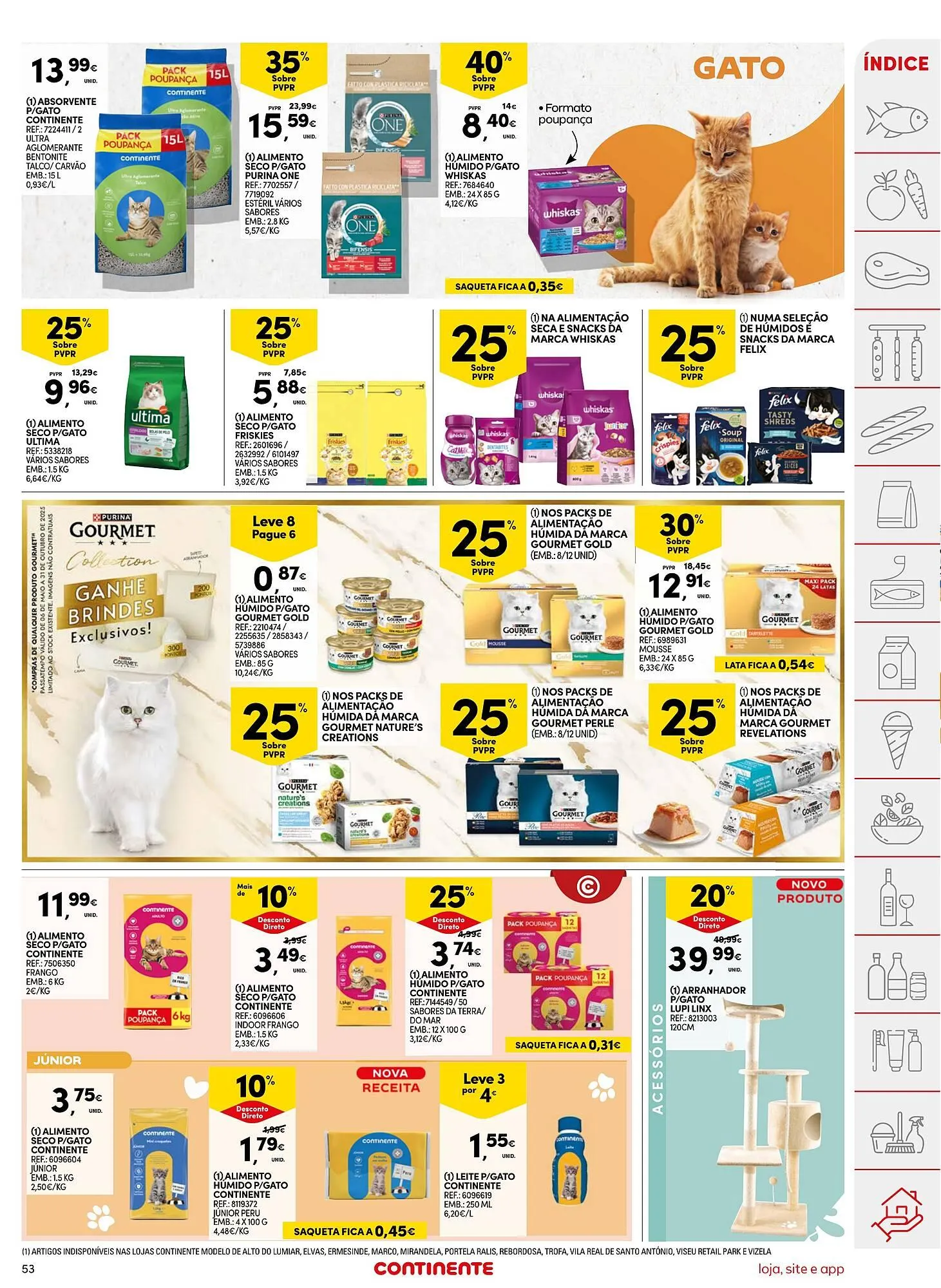 Folheto Folheto Continente de 6 de maio até 12 de maio 2025 - Pagina 53