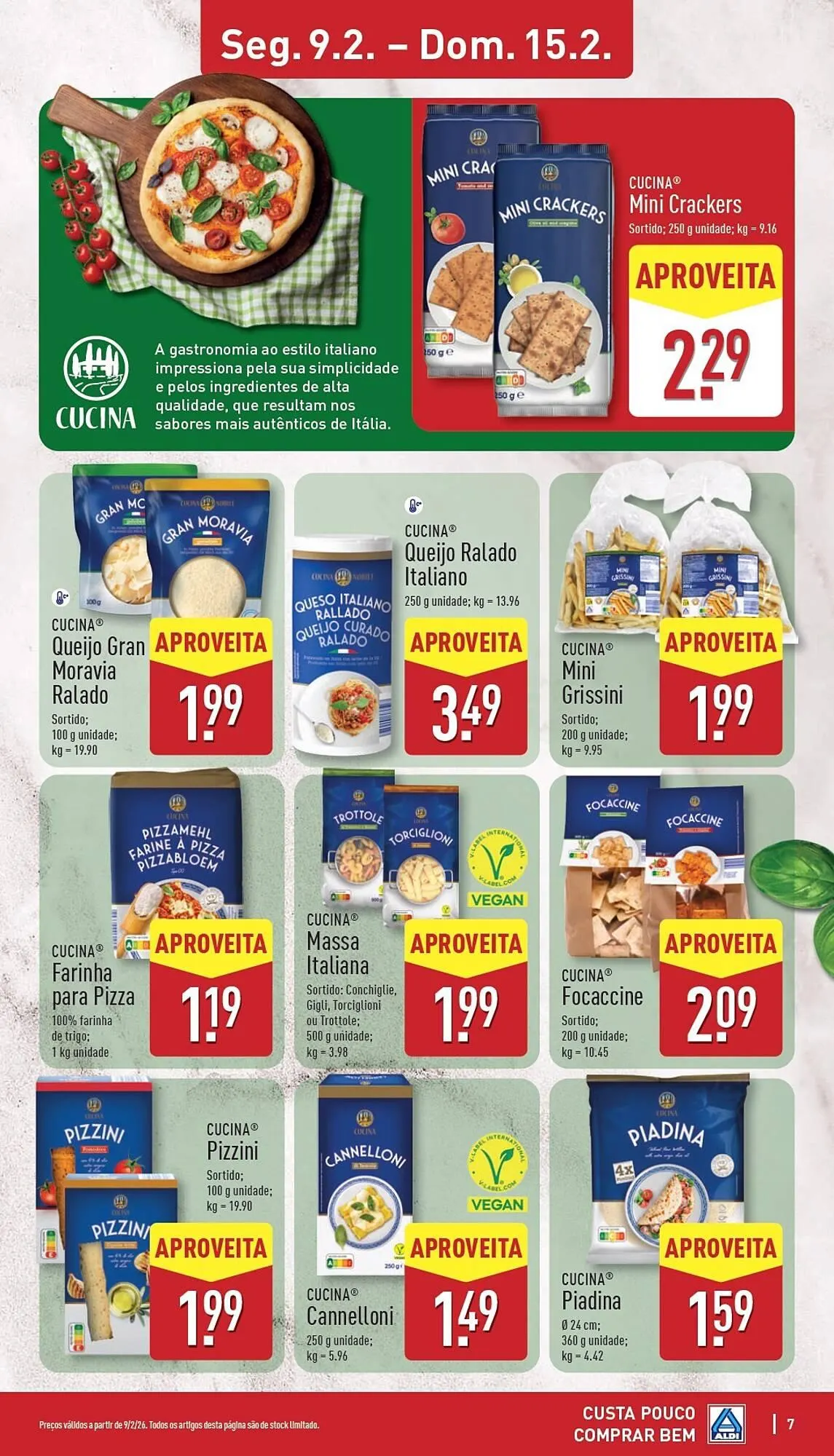 Folheto Folheto ALDI de 9 de fevereiro até 15 de fevereiro 2026 - Pagina 7