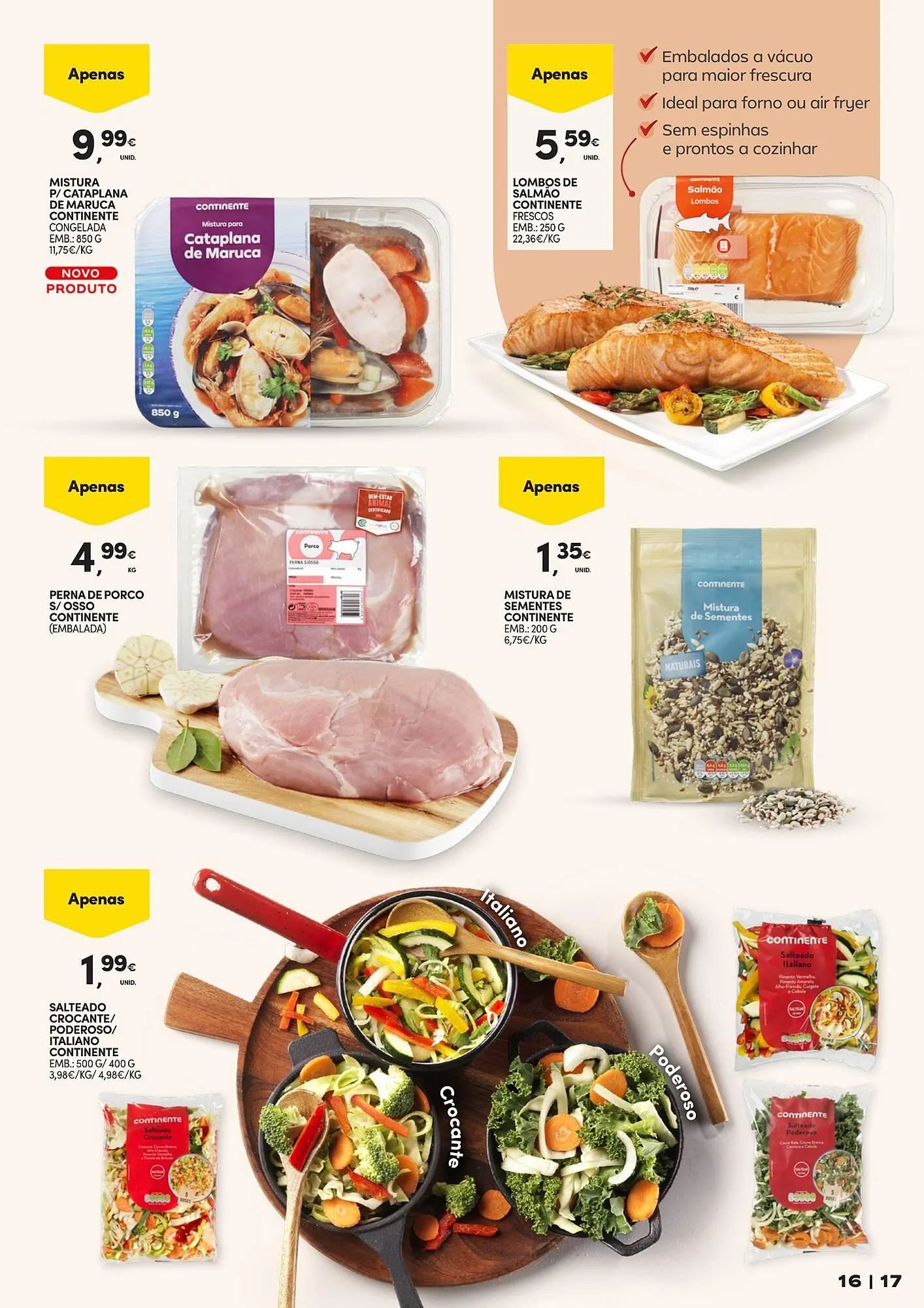 Folheto Folheto Continente de 7 de abril até 19 de abril 2026 - Pagina 17