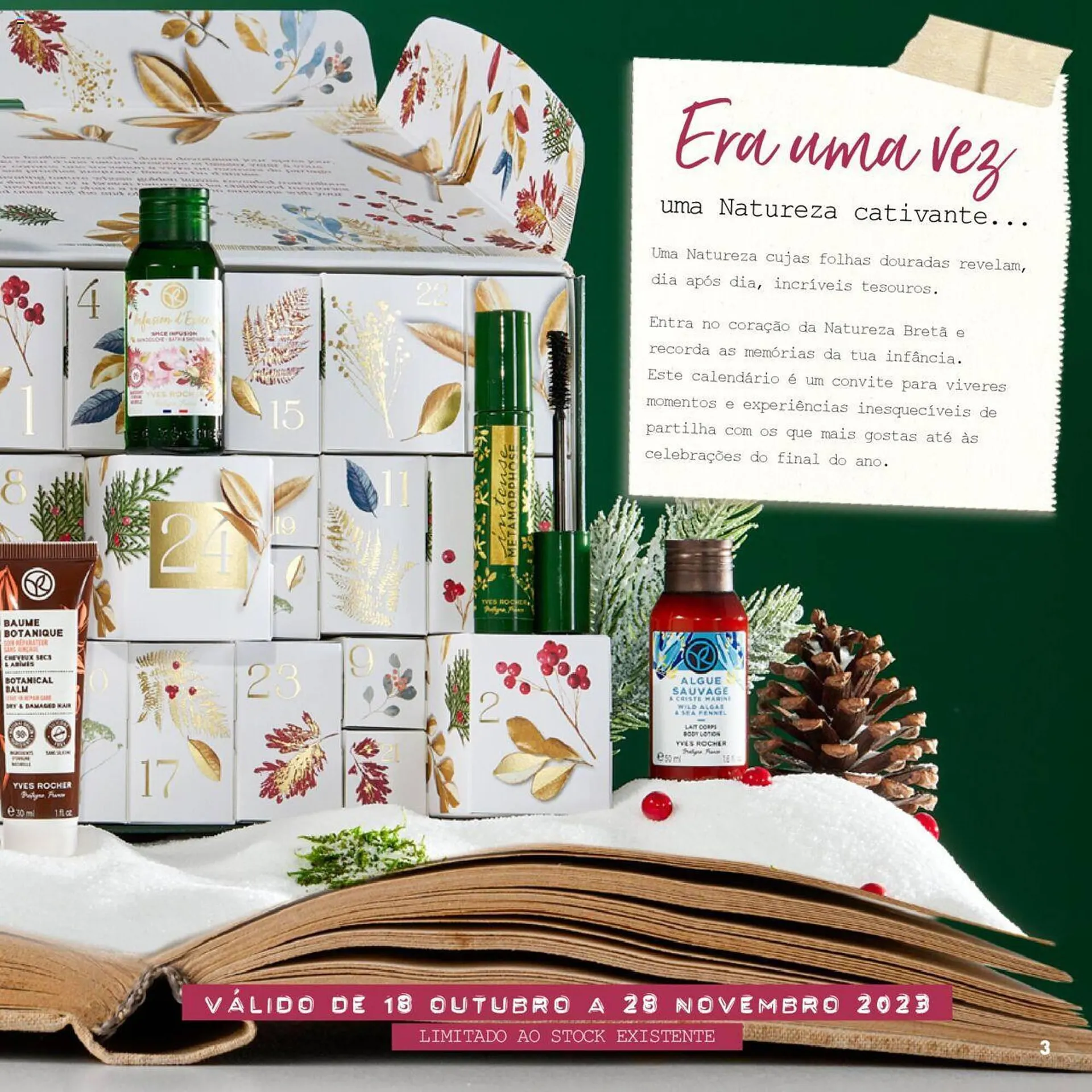 Folheto Folheto Yves Rocher de 18 de outubro até 27 de dezembro 2023 - Pagina 3