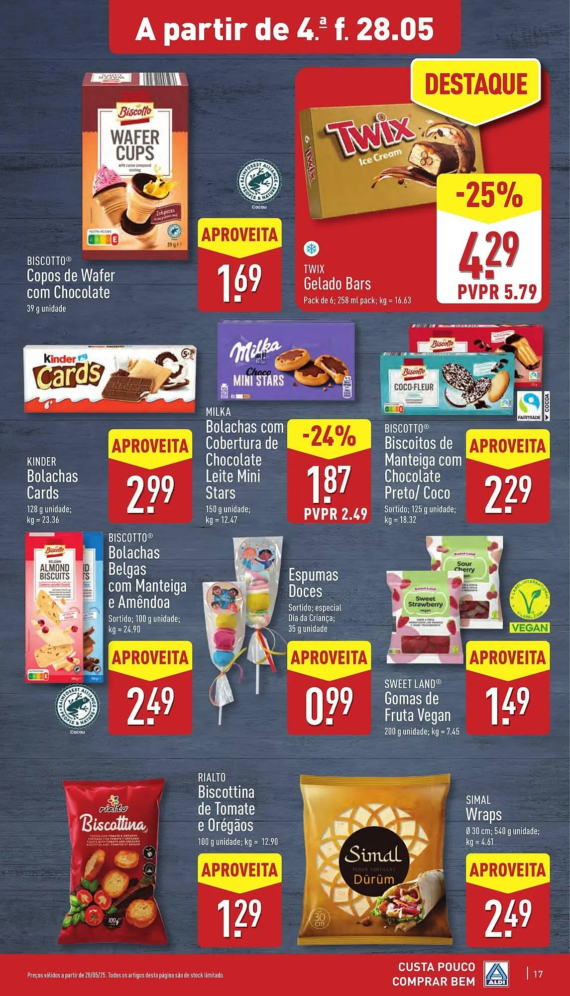 Folheto Folheto ALDI de 28 de maio até 1 de junho 2025 - Pagina 17