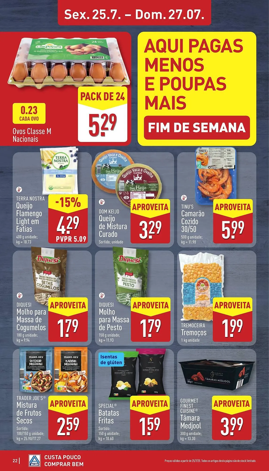 Folheto Folheto ALDI de 21 de julho até 27 de julho 2025 - Pagina 22