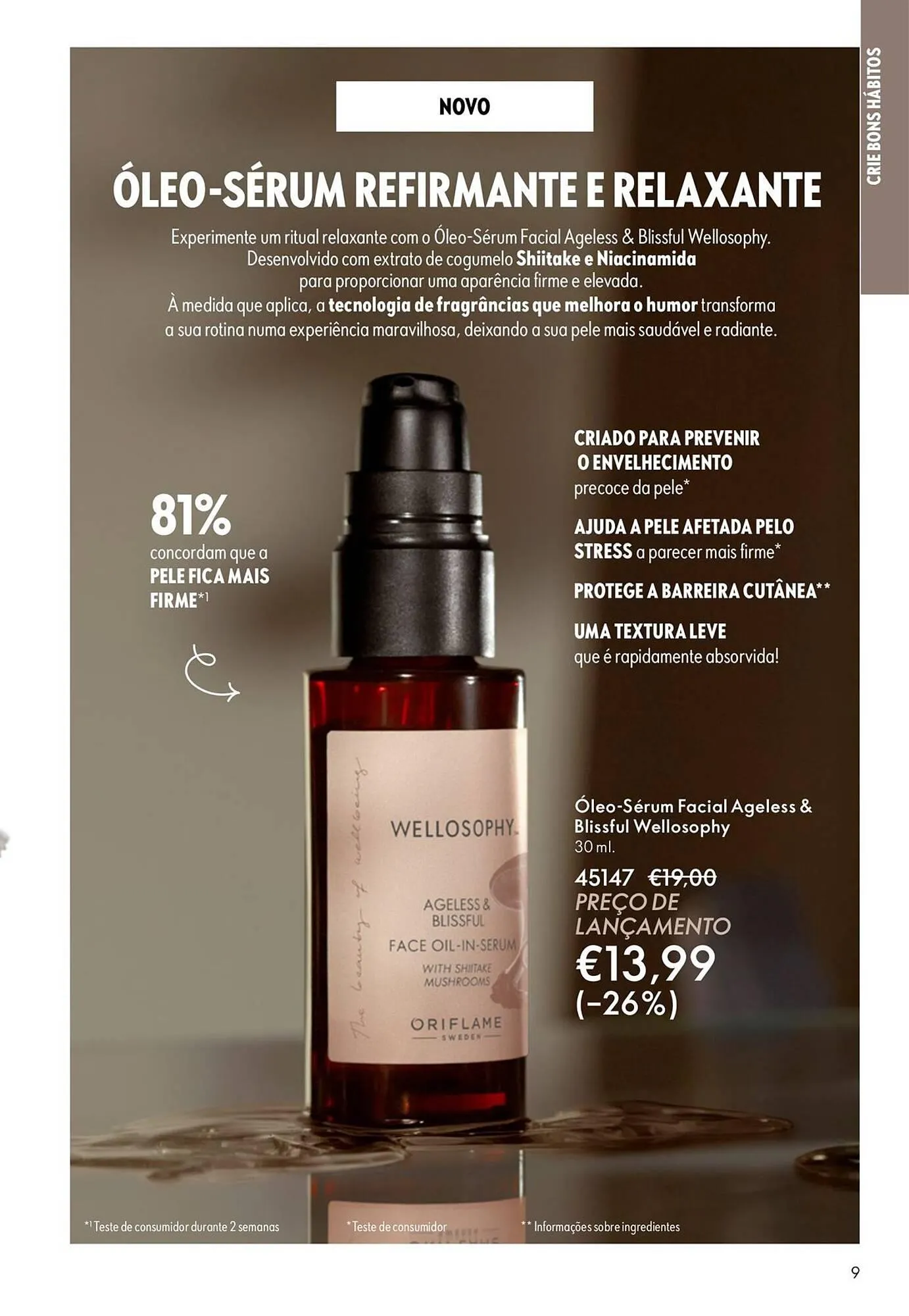 Folheto Catálogo Oriflame de 1 de outubro até 21 de outubro 2025 - Pagina 9