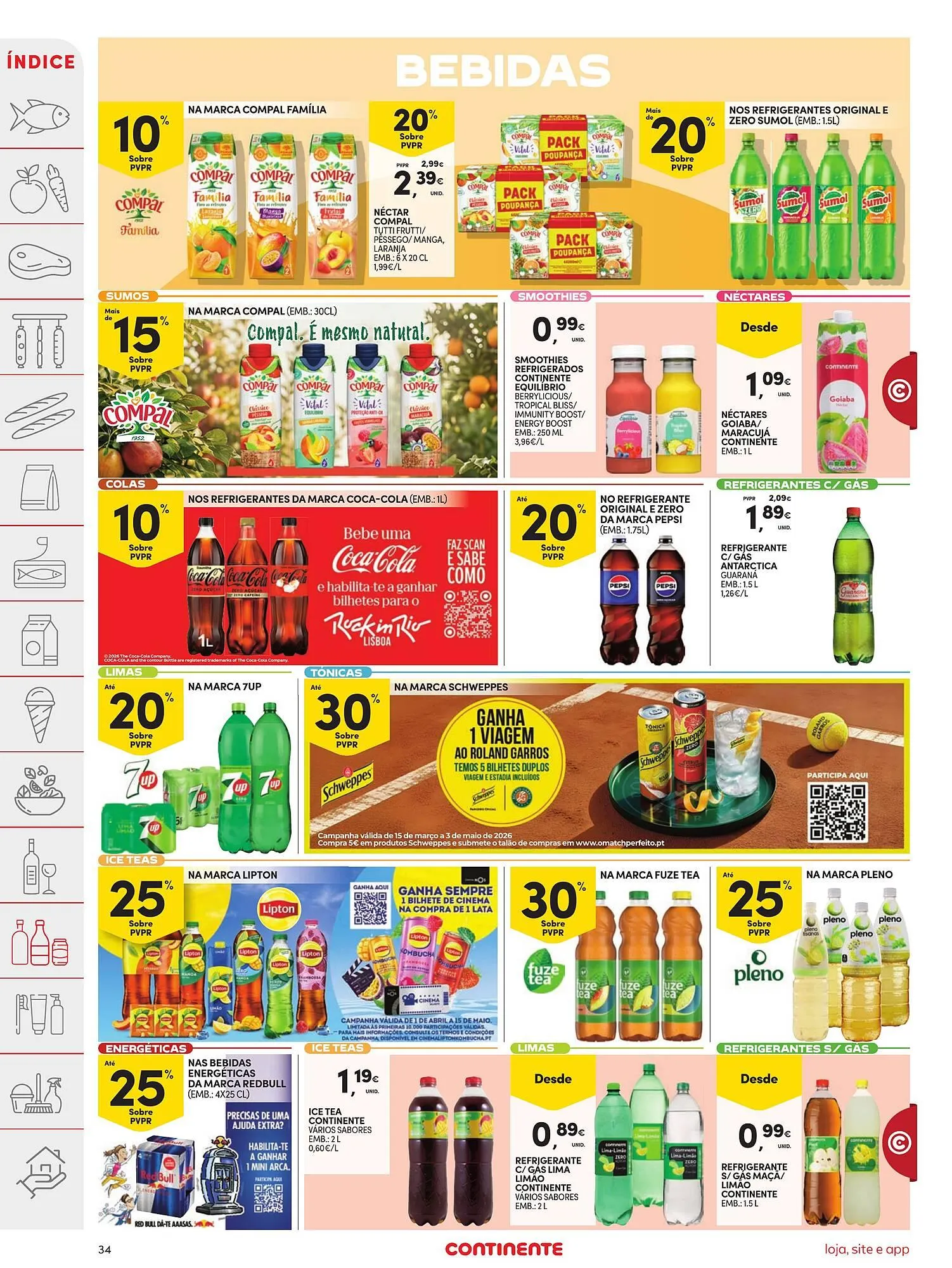 Folheto Folheto Continente de 14 de abril até 20 de abril 2026 - Pagina 34