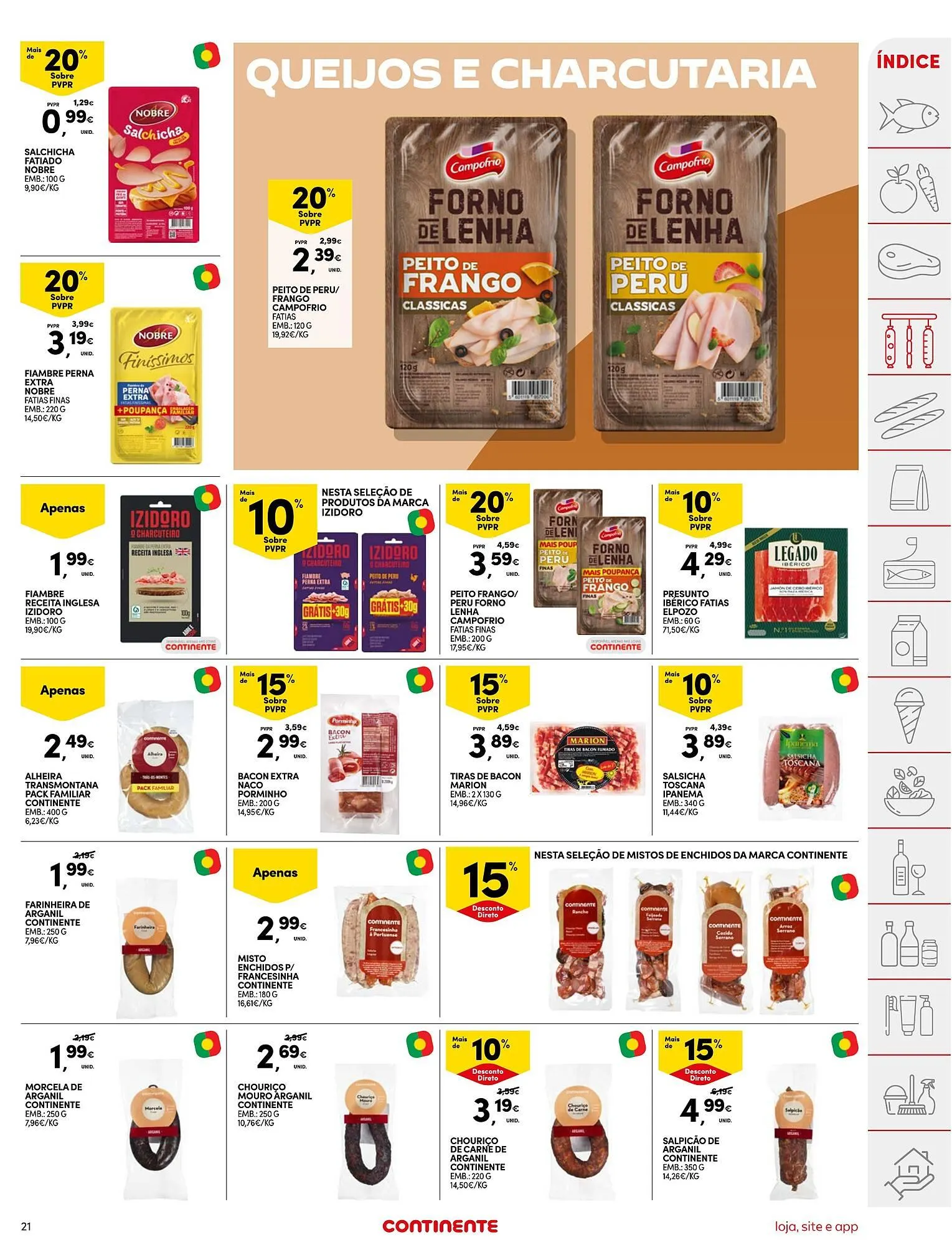 Folheto Folheto Continente de 24 de fevereiro até 2 de março 2026 - Pagina 21