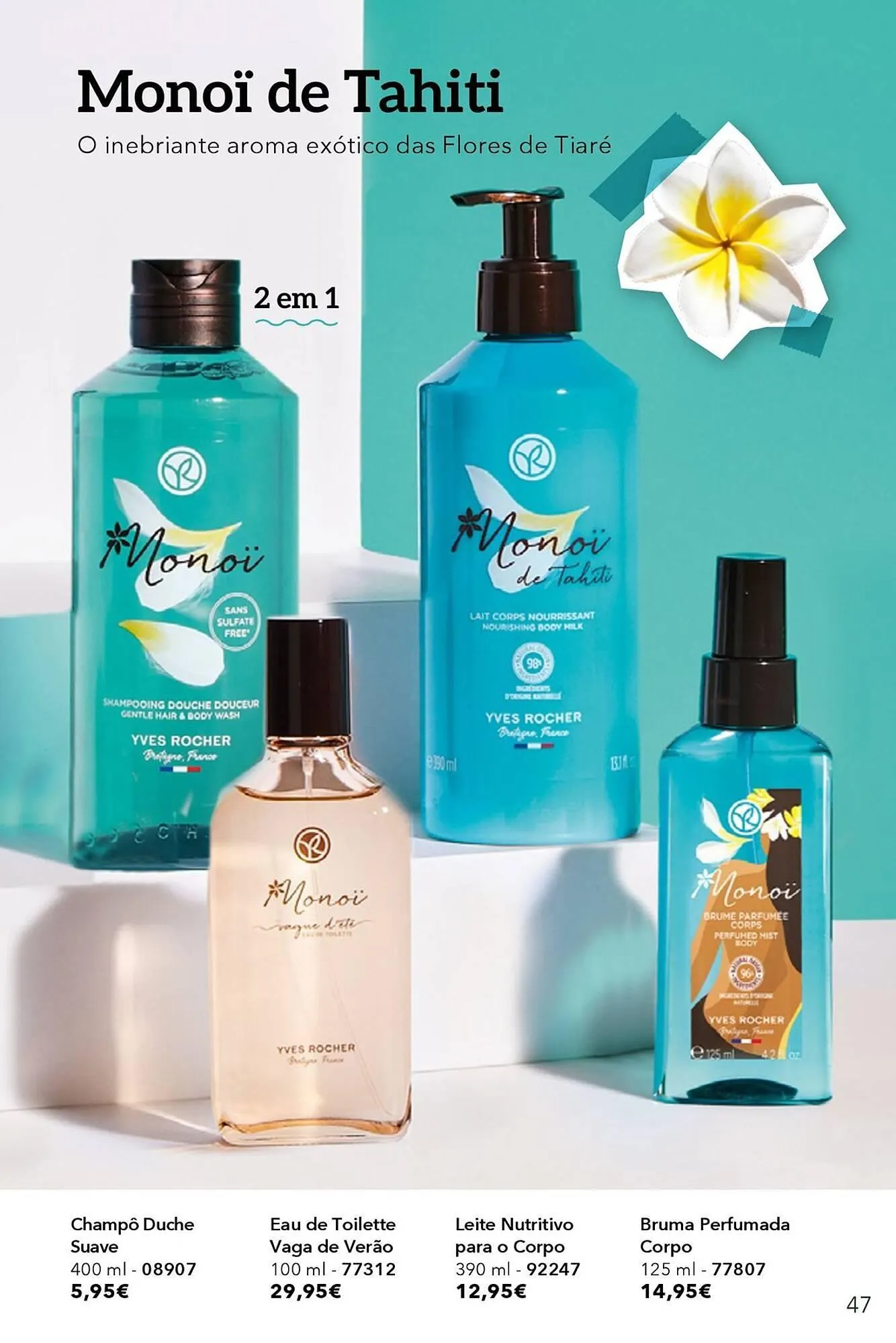 Folheto Folheto Yves Rocher de 30 de janeiro até 26 de fevereiro 2025 - Pagina 47