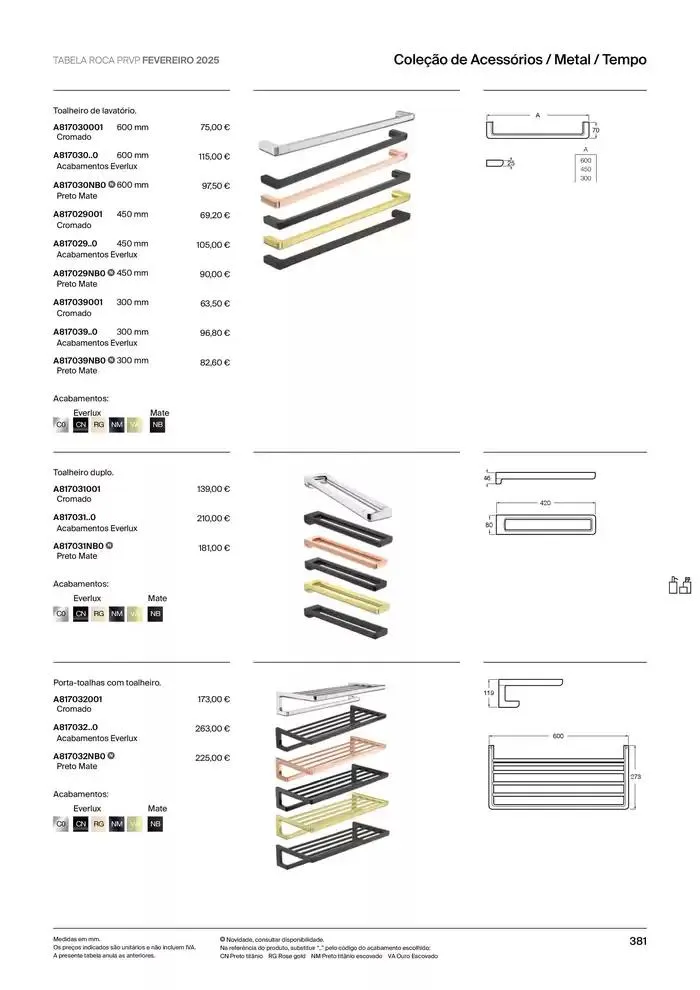 Folheto Soluções de Banho de 6 de janeiro até 31 de dezembro 2025 - Pagina 383