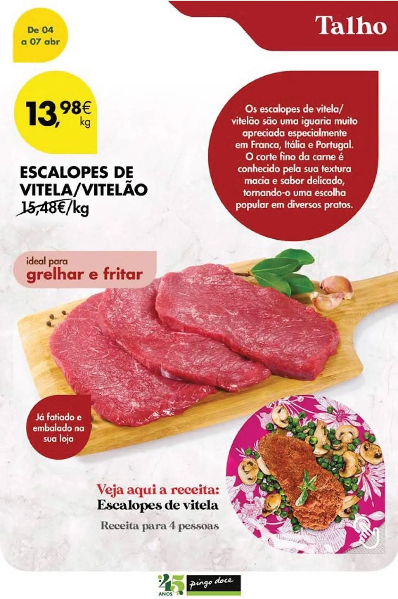 Folheto Folheto Pingo Doce de 4 de abril até 7 de abril 2025 - Pagina 9