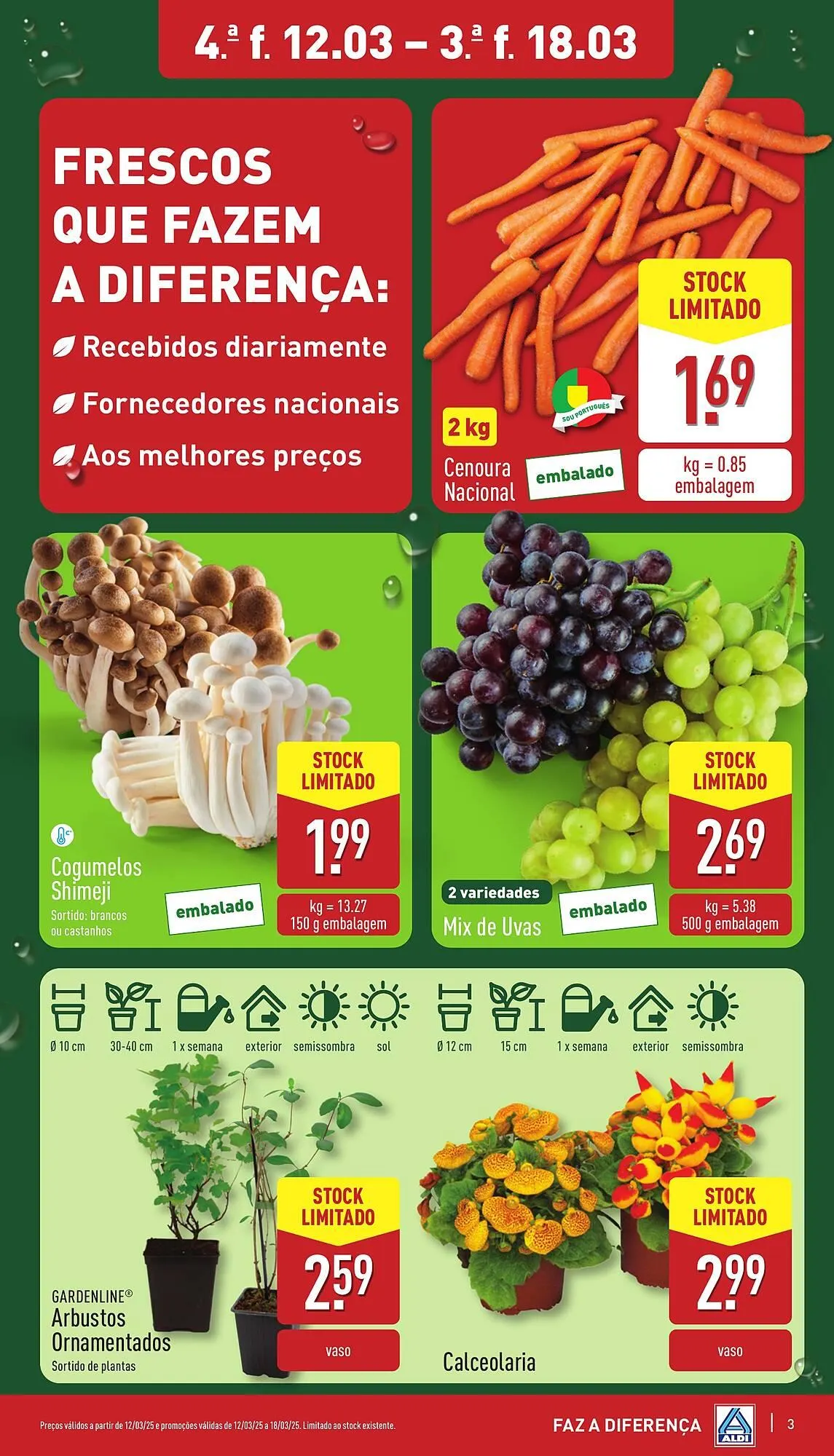 Folheto Folheto ALDI de 12 de março até 18 de março 2025 - Pagina 3