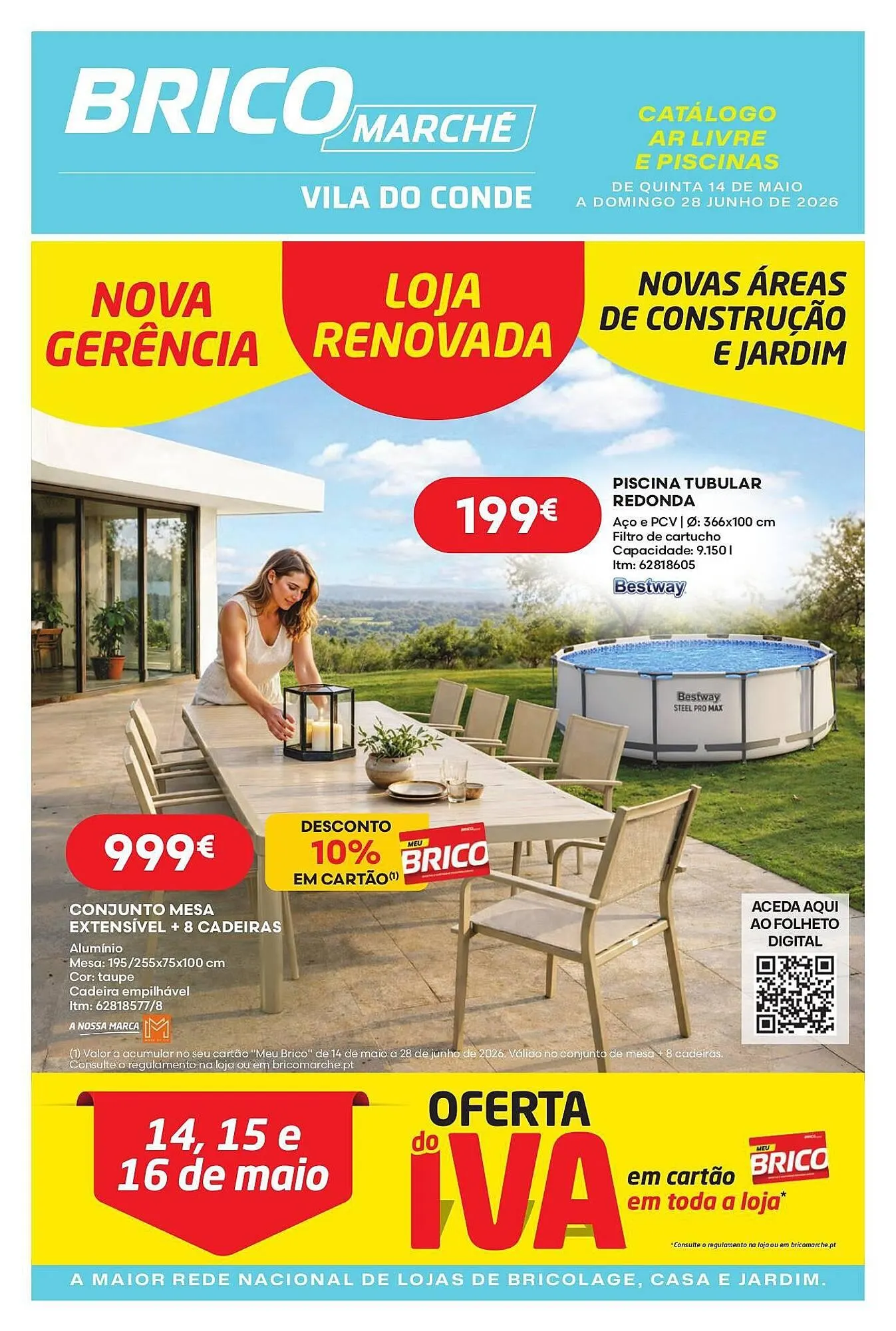 Folheto Folheto Bricomarché de 14 de maio até 28 de junho 2026 - Pagina 1