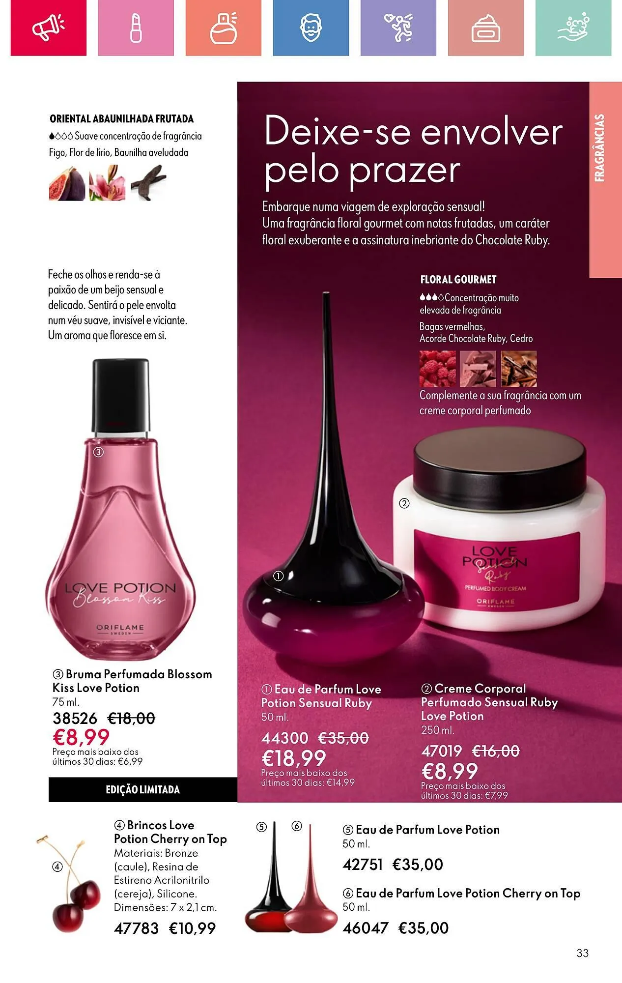 Folheto Folheto Oriflame de 13 de abril até 3 de maio 2025 - Pagina 33