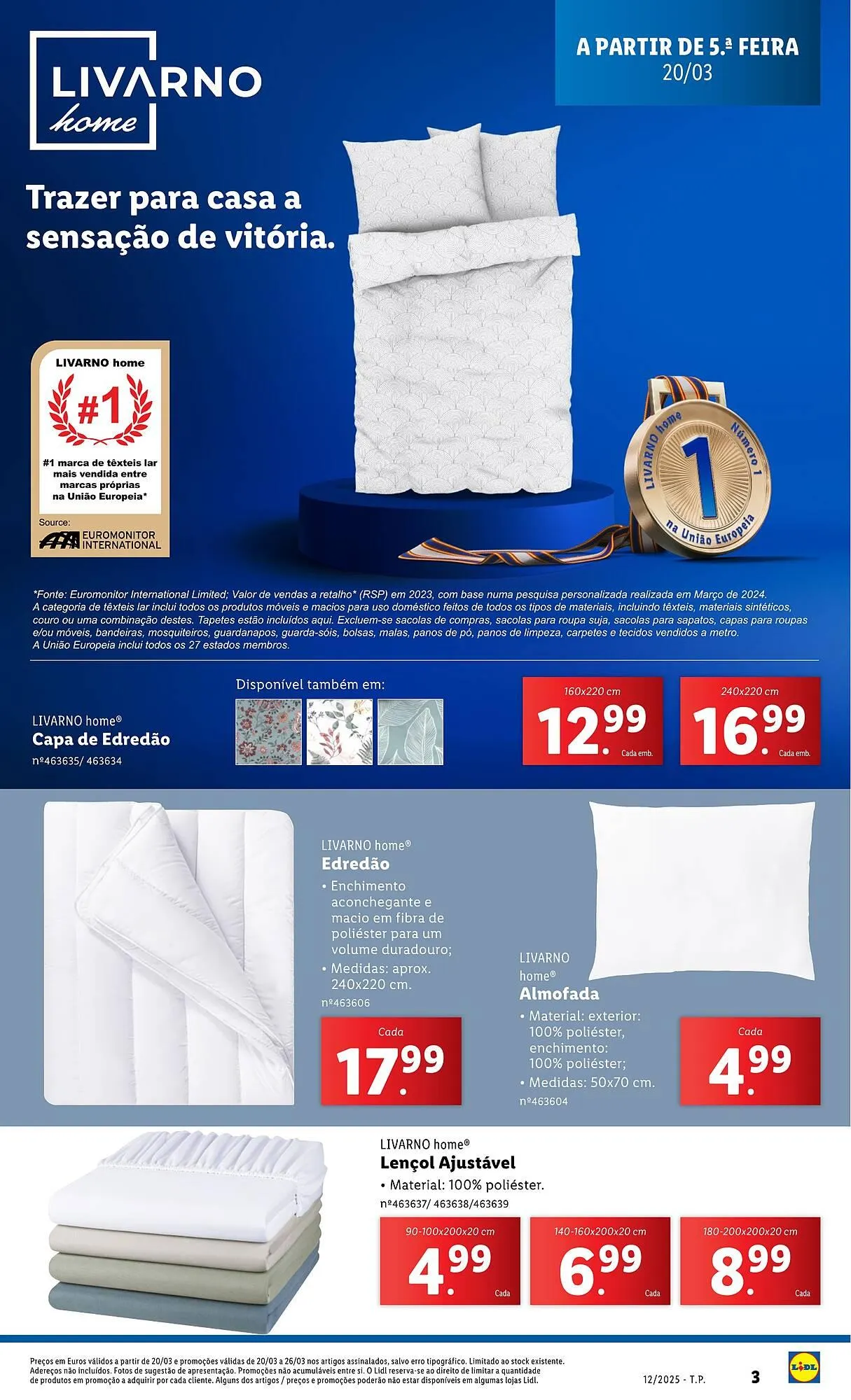 Folheto Folheto Lidl de 20 de março até 26 de março 2025 - Pagina 3