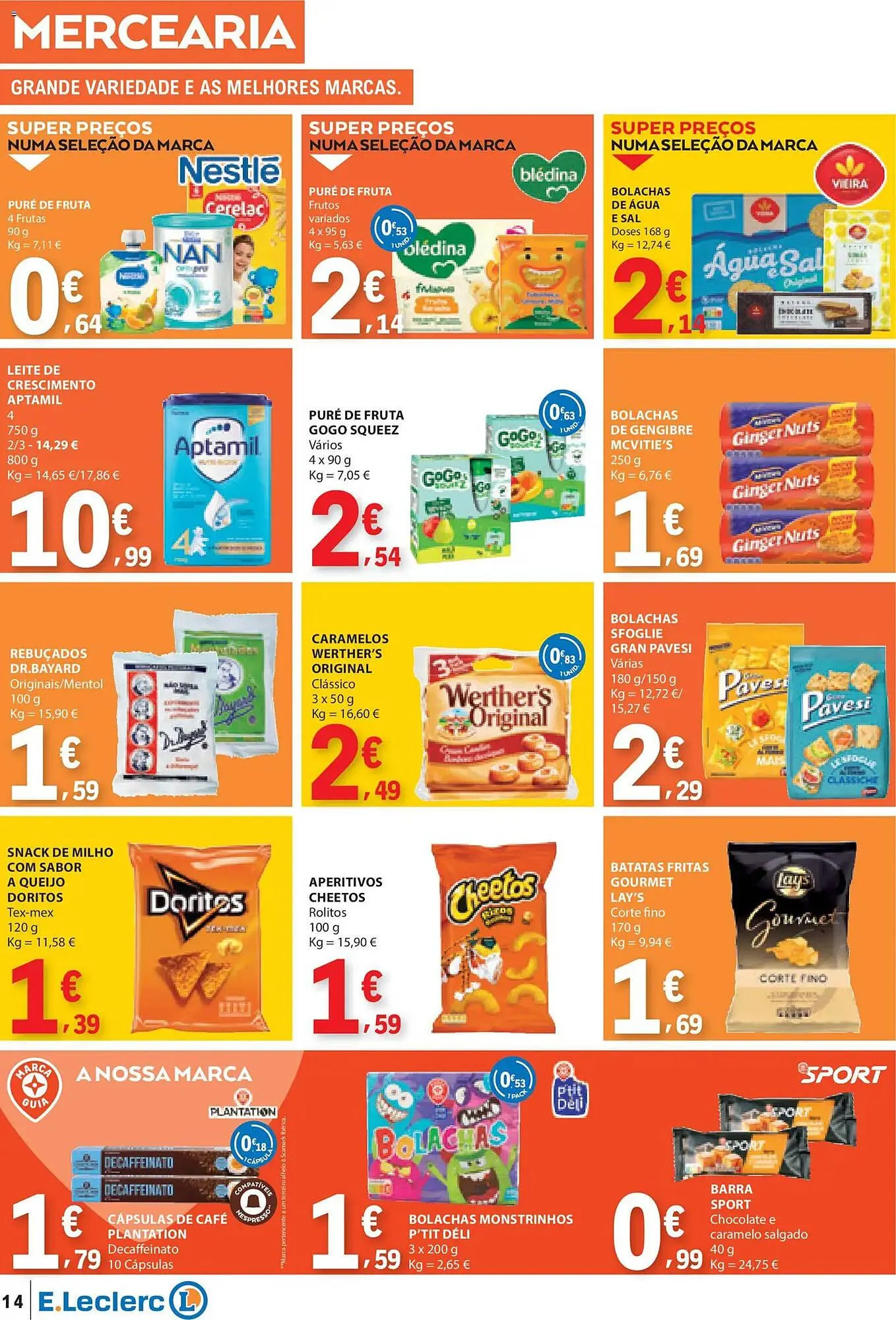 Folheto Folheto E.Leclerc de 5 de março até 12 de março 2026 - Pagina 14