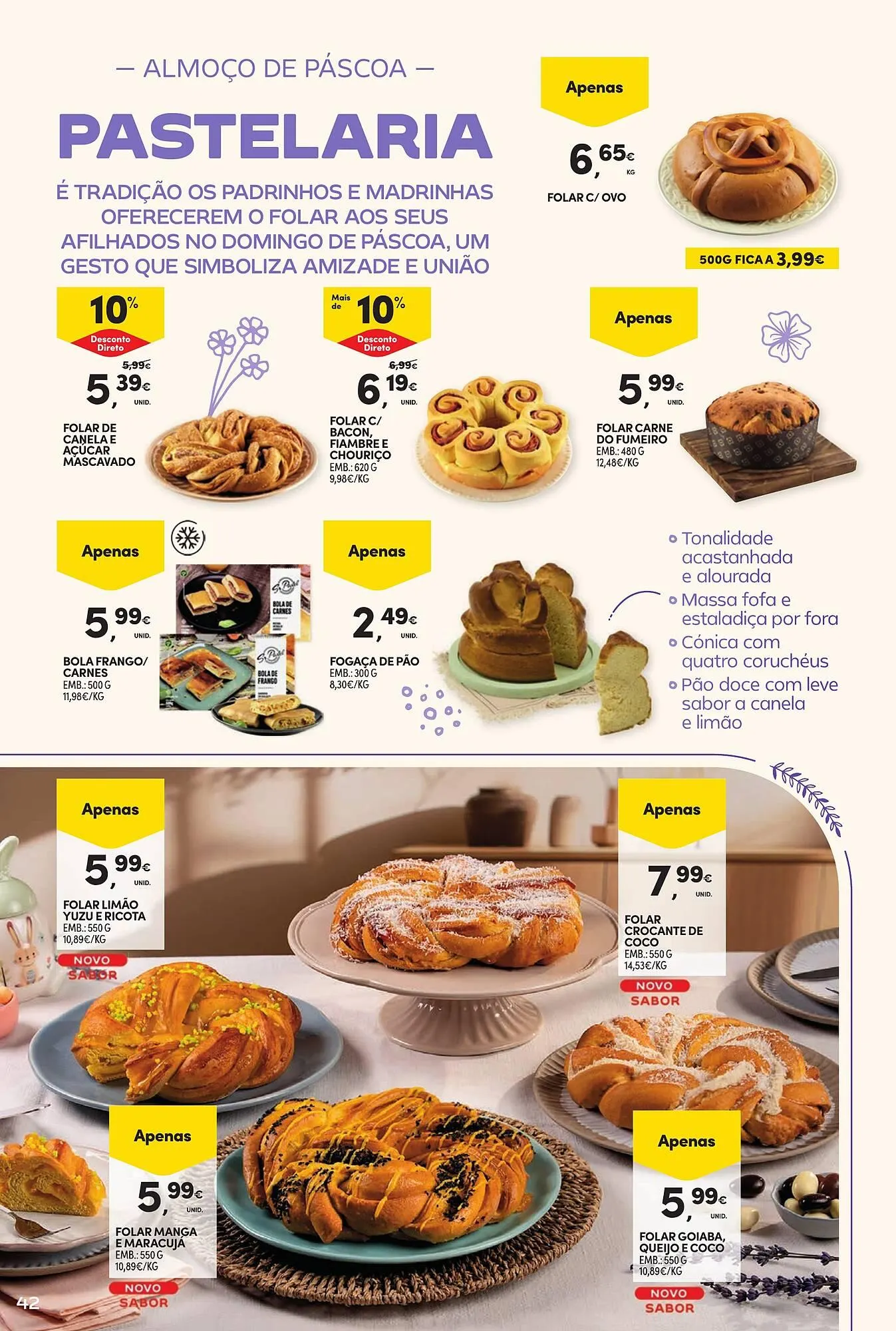 Folheto Folheto Continente de 17 de março até 5 de abril 2026 - Pagina 42