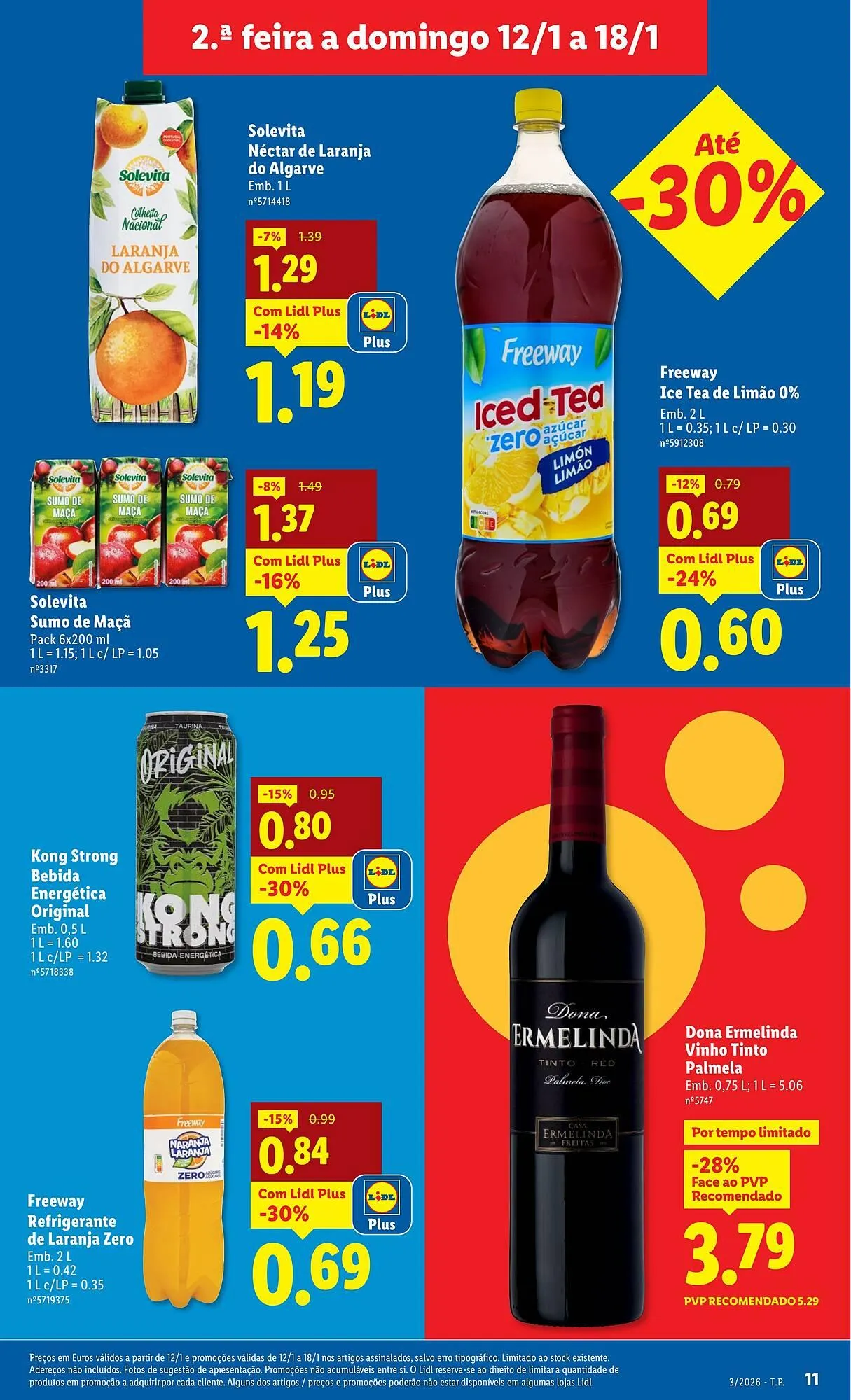 Folheto Folheto Lidl de 12 de janeiro até 18 de janeiro 2026 - Pagina 11