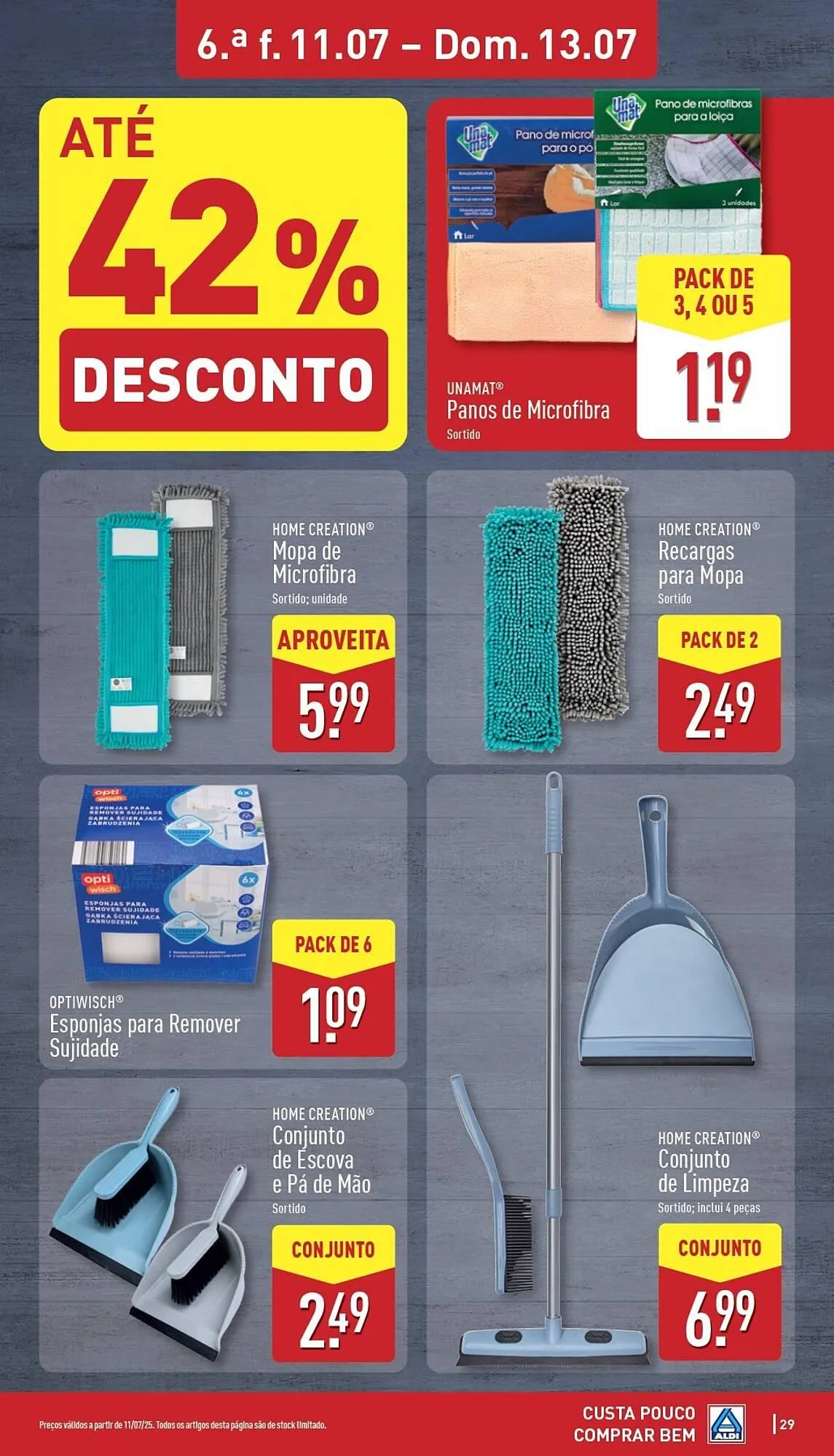 Folheto Folheto ALDI de 7 de julho até 13 de julho 2025 - Pagina 29
