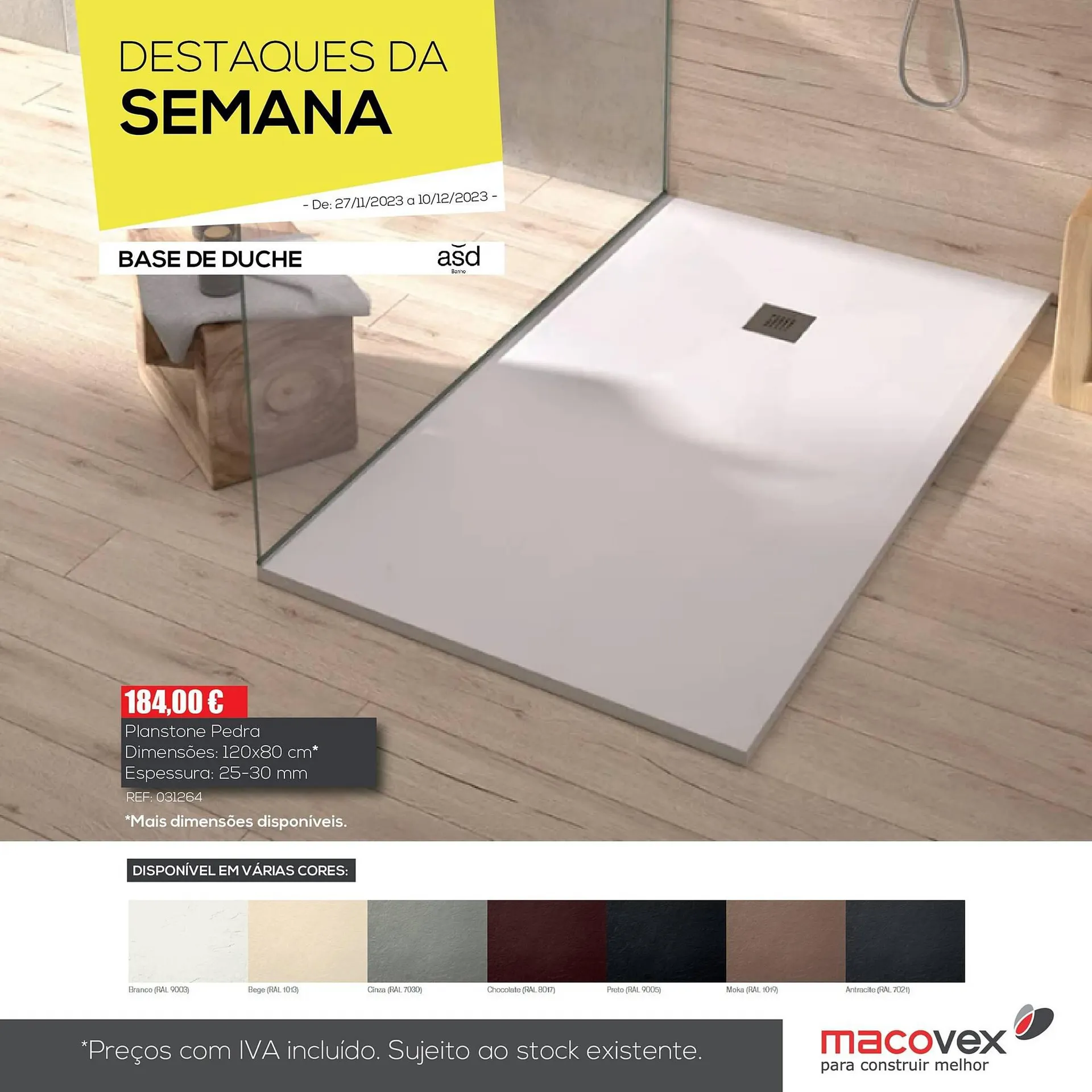 Folheto Folheto Macovex de 27 de novembro até 4 de dezembro 2023 - Pagina 1