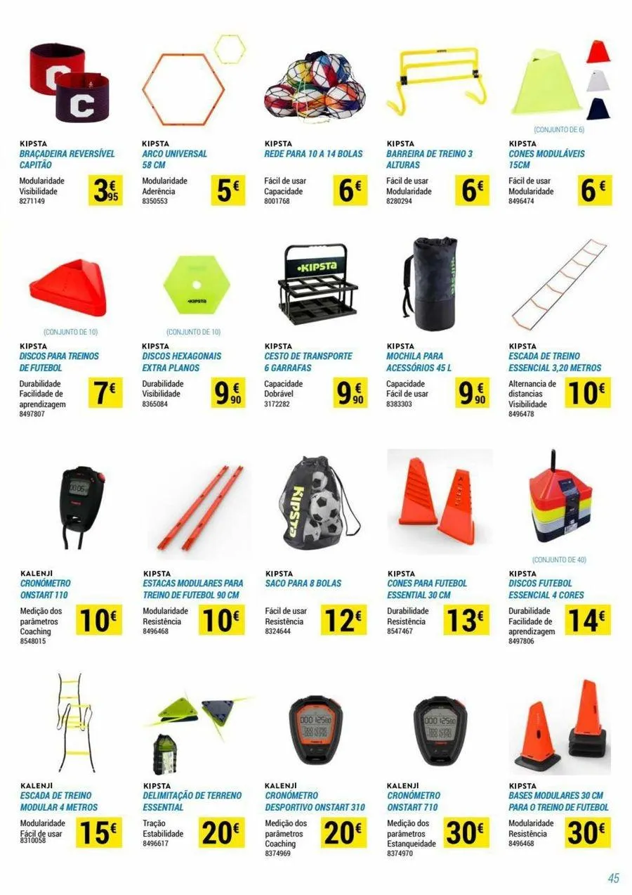 Folheto Folheto de Decathlon até 31.12.2023 de 26 de outubro até 31 de dezembro 2023 - Pagina 45