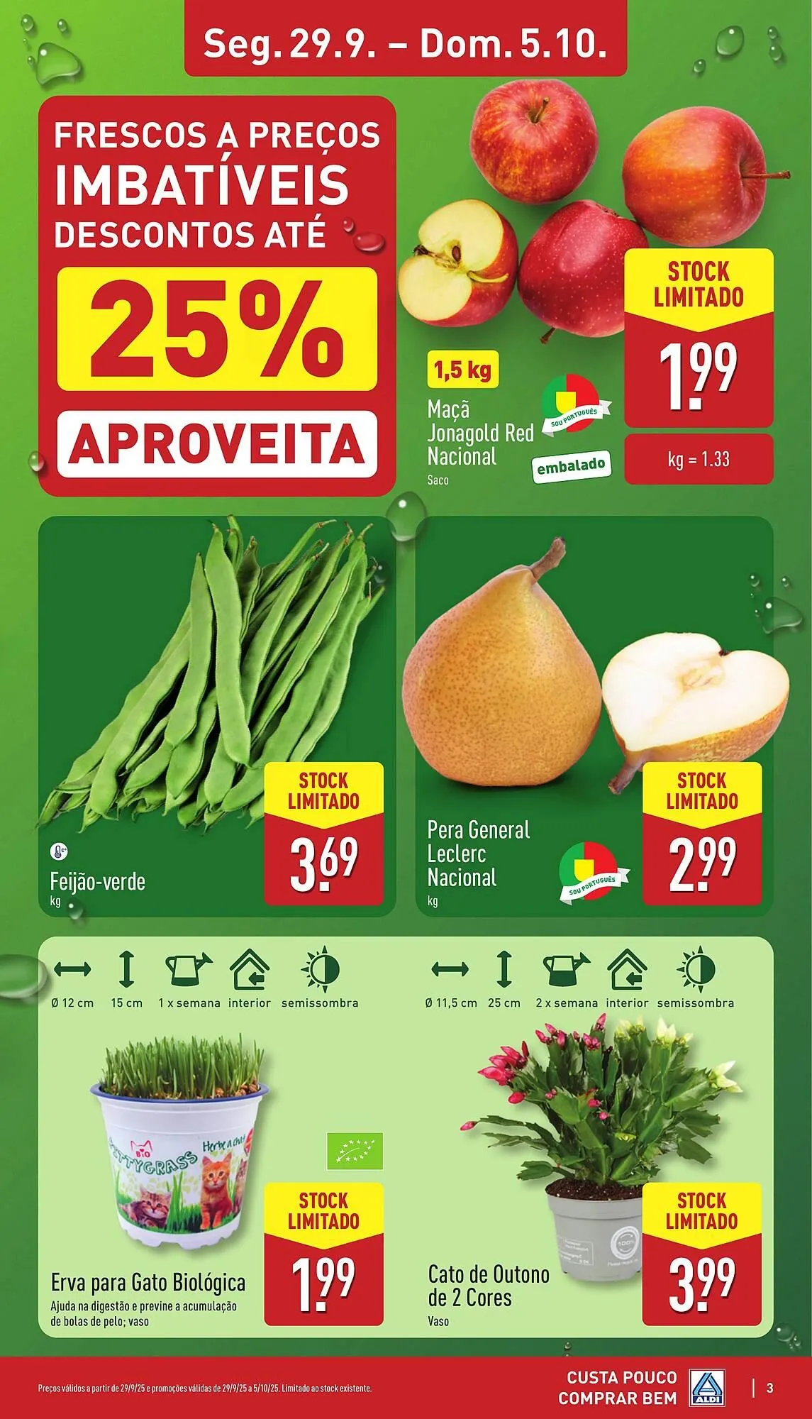 Folheto Folheto ALDI de 29 de setembro até 5 de outubro 2025 - Pagina 3