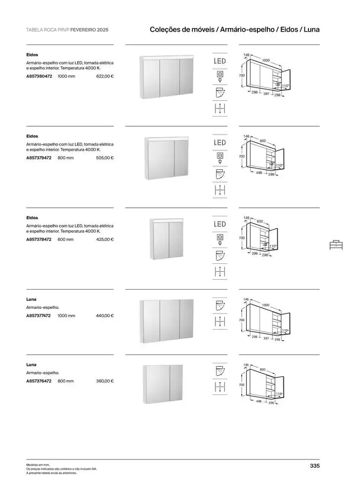 Folheto Soluções de Banho  de 6 de janeiro até 31 de dezembro 2025 - Pagina 337