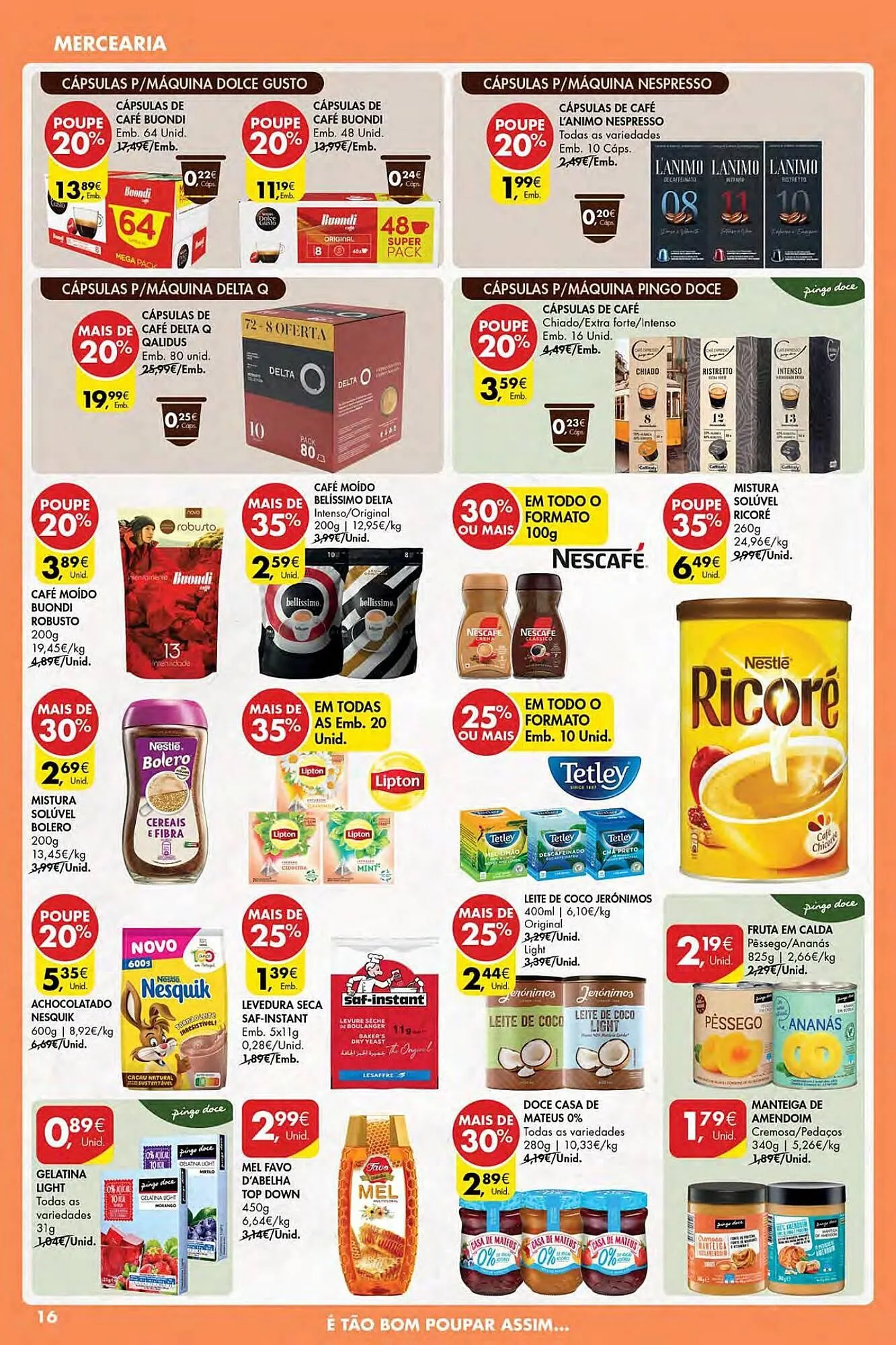 Folheto Folheto Pingo Doce de 20 de março até 26 de março 2025 - Pagina 16