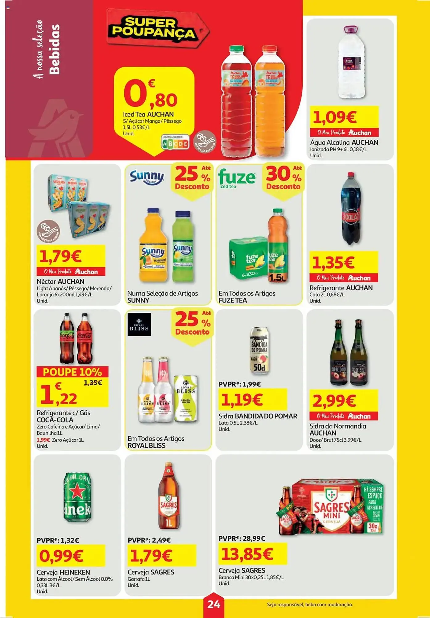 Folheto Folheto Auchan de 2 de outubro até 9 de outubro 2025 - Pagina 24