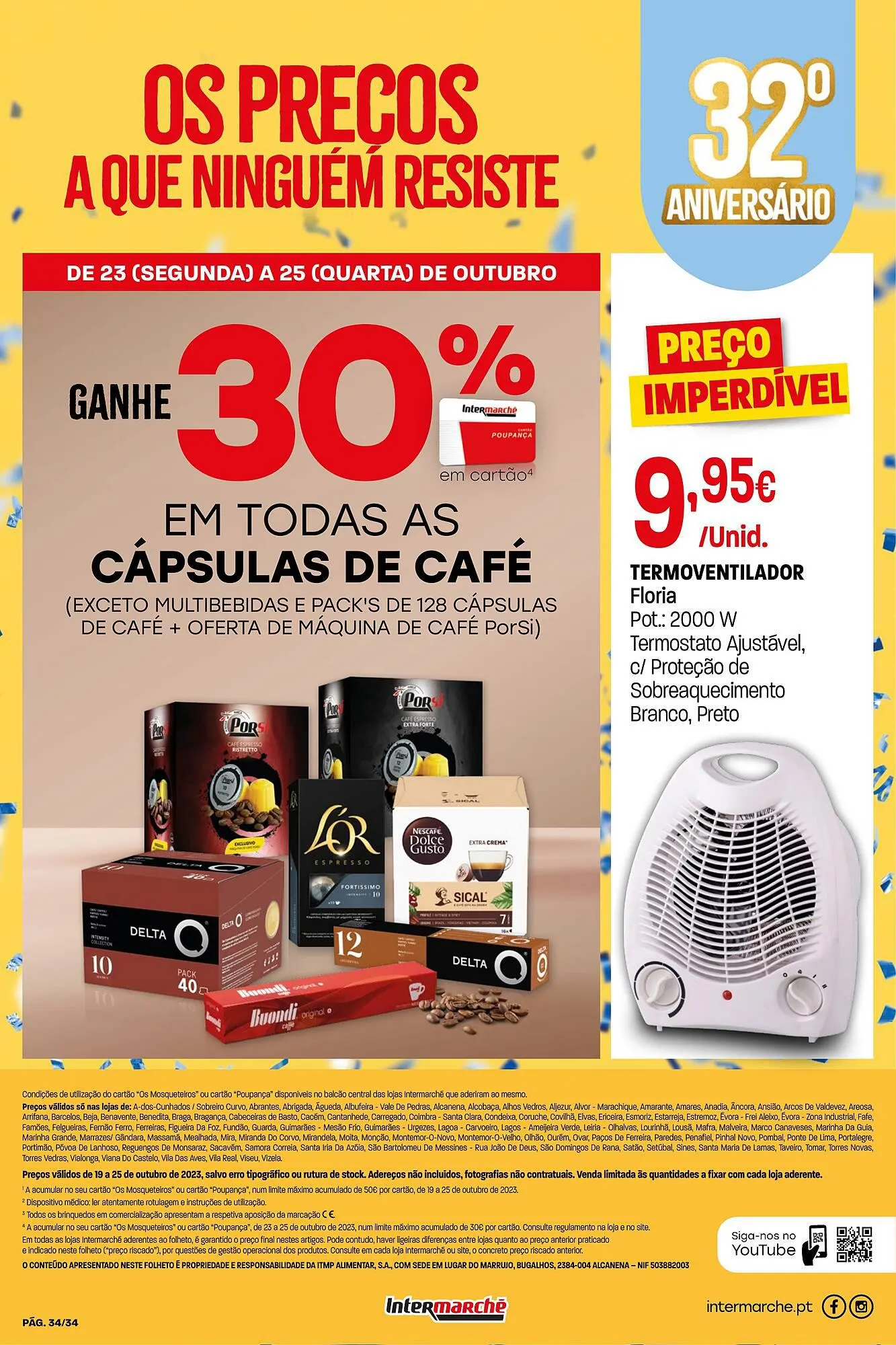 Folheto Folheto Intermarché de 19 de outubro até 25 de outubro 2023 - Pagina 34
