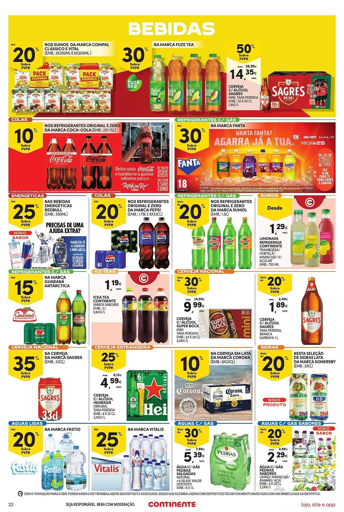 Folheto Folheto Continente Bom dia de 28 de abril até 4 de maio 2026 - Pagina 22