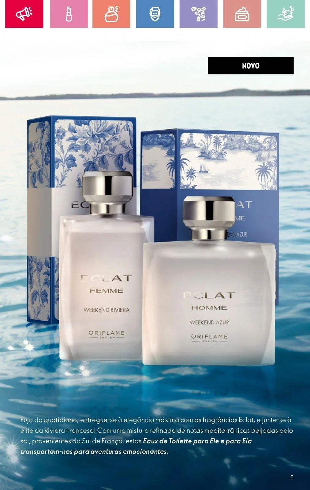 Folheto Folheto de Oriflame até 05.07.2025 de 18 de junho até 5 de julho 2025 - Pagina 5