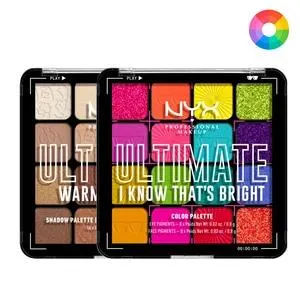 NYX PRO MAKEUP ULTIMATE SHADOW PALETA SOMBRAS 16