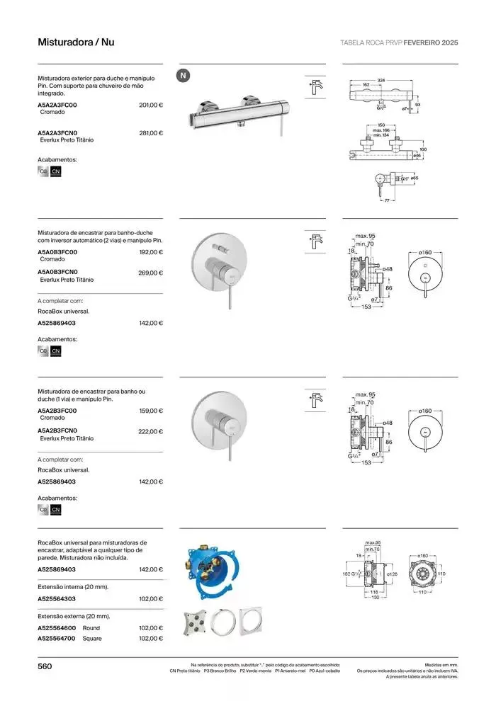 Folheto Soluções de Banho de 6 de janeiro até 31 de dezembro 2025 - Pagina 562