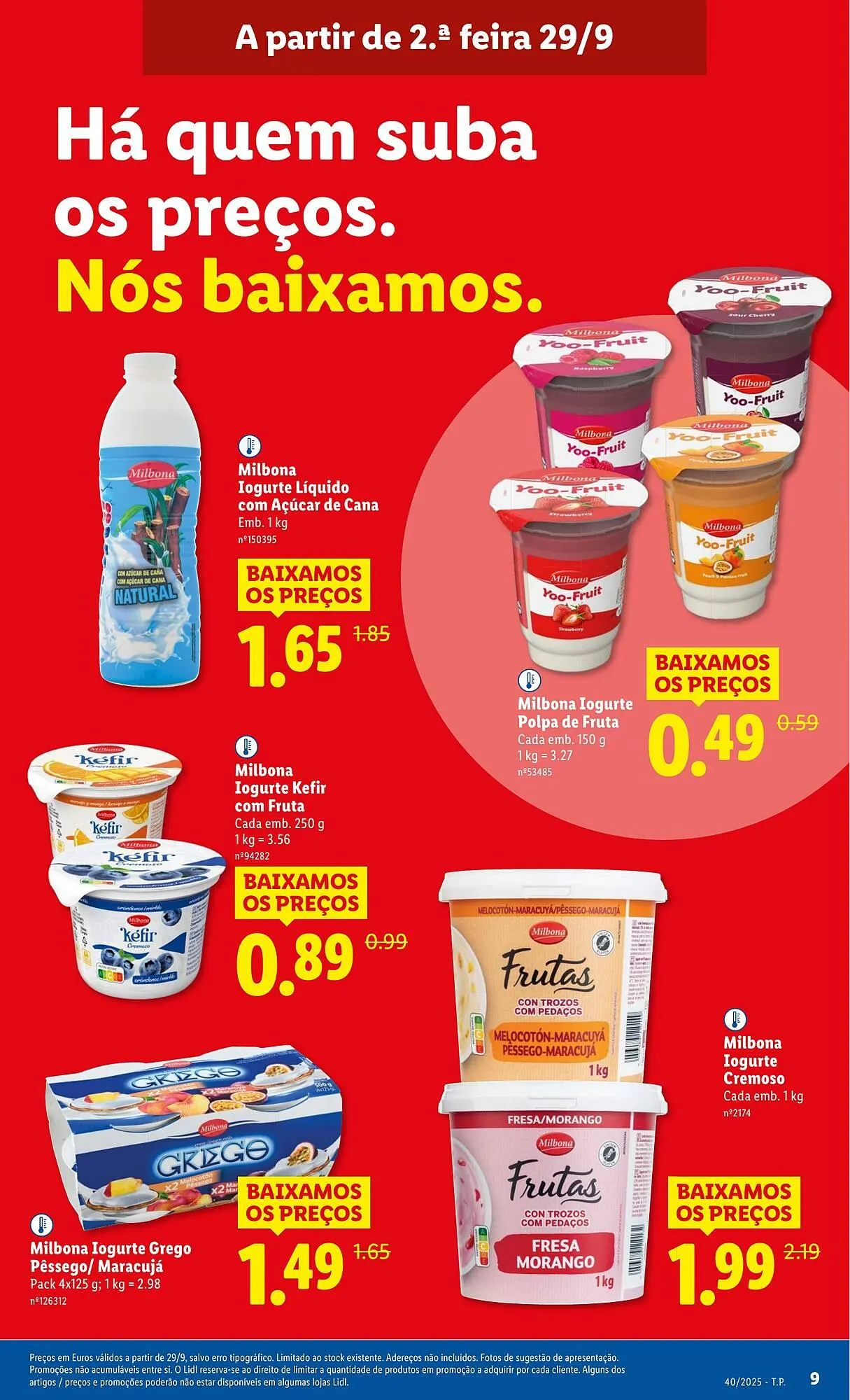 Folheto Folheto Lidl de 29 de setembro até 5 de outubro 2025 - Pagina 9