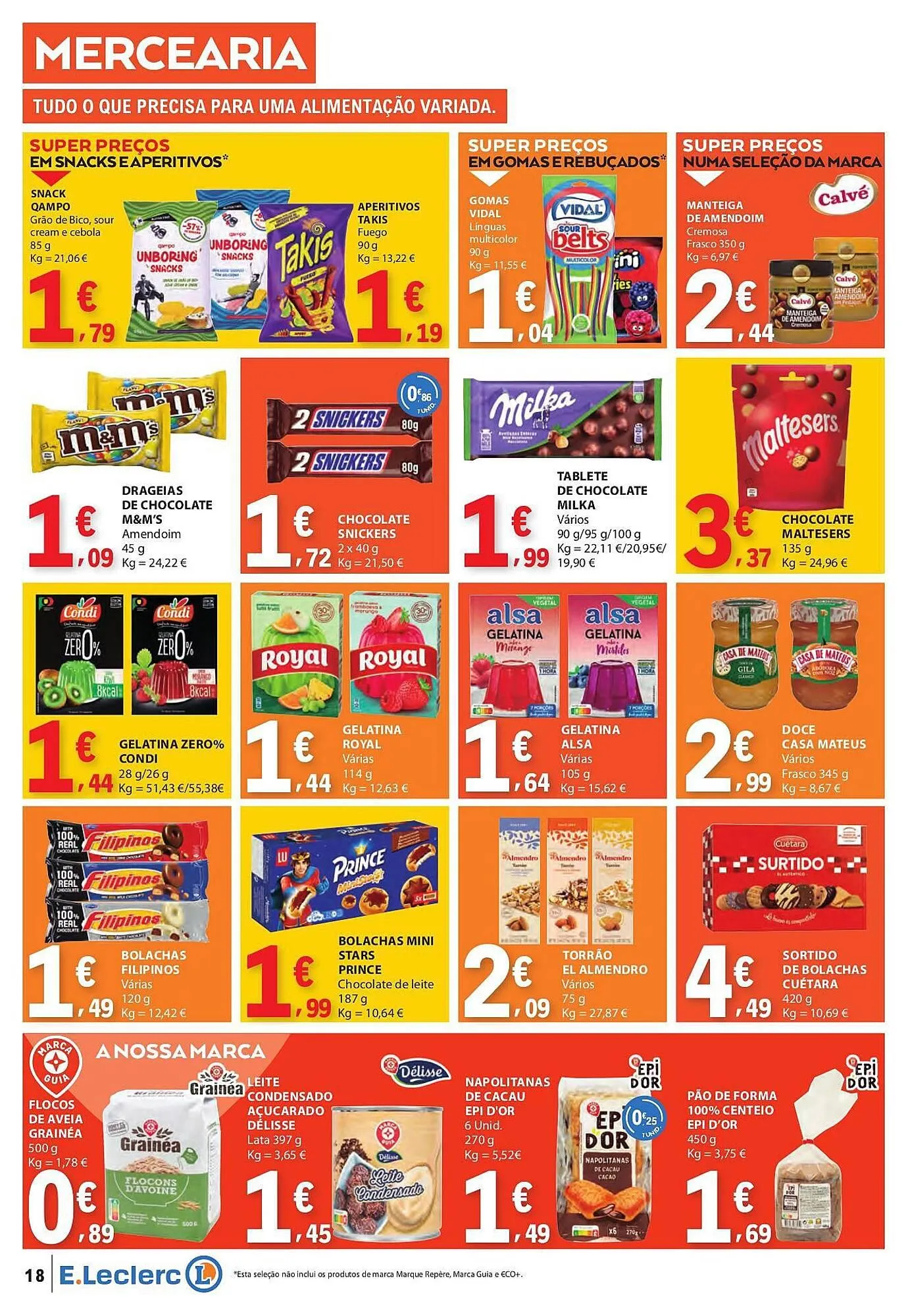 Folheto Folheto E.Leclerc de 29 de janeiro até 4 de fevereiro 2026 - Pagina 18