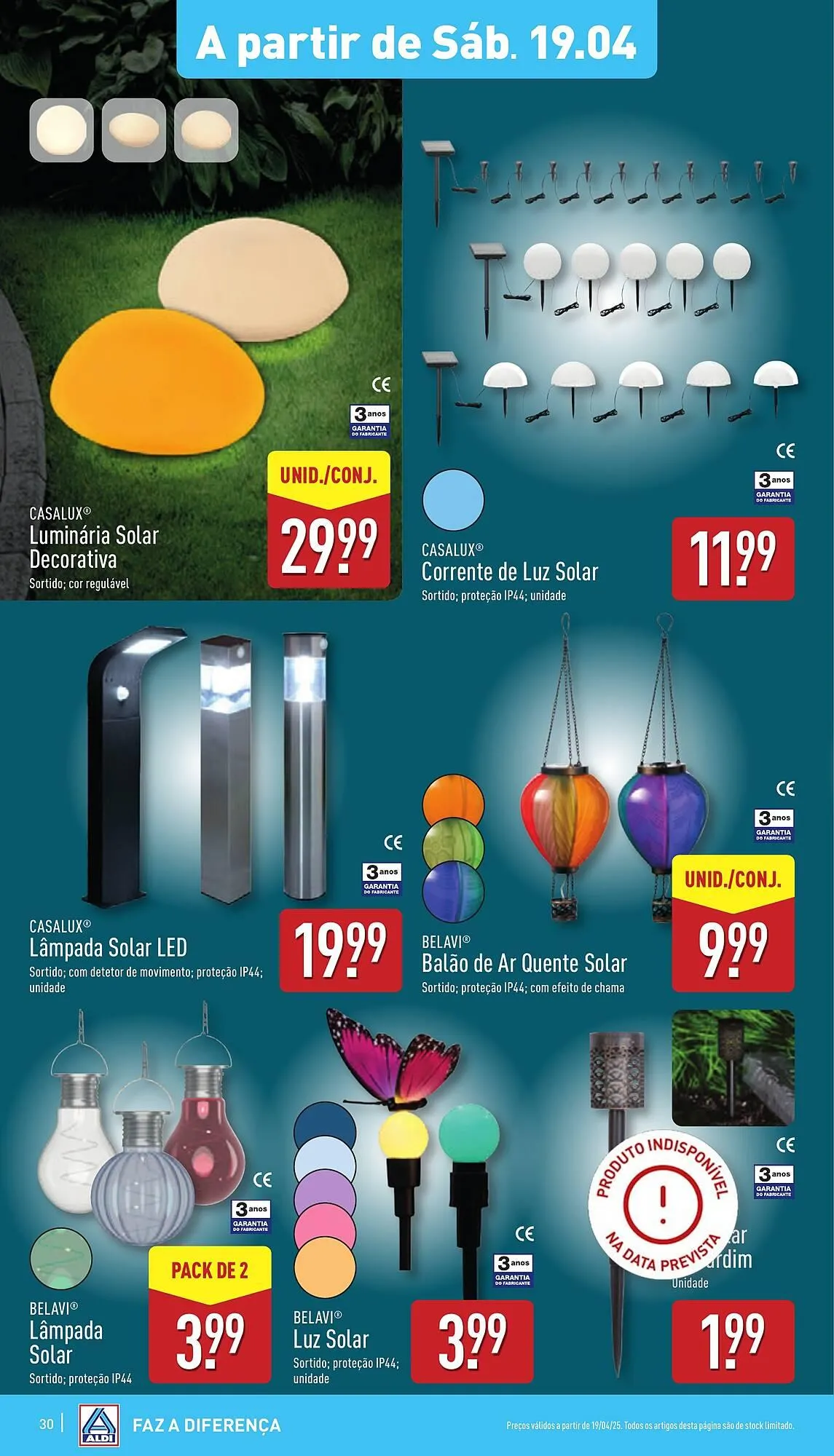 Folheto Folheto ALDI de 16 de abril até 22 de abril 2025 - Pagina 30