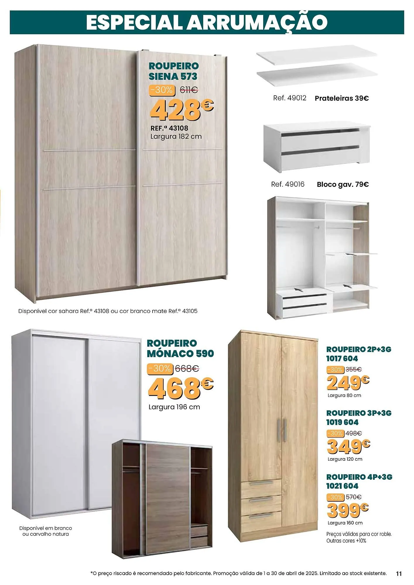 Folheto Folheto Hiper Centro do Móvel de 1 de abril até 30 de abril 2025 - Pagina 11