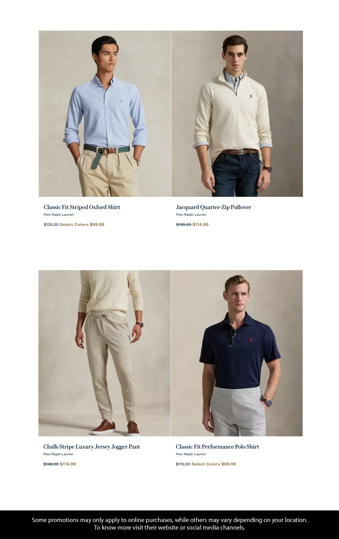 Weekly ad Ralph Lauren Deals from May 16 to May 31 2025 - Page 4