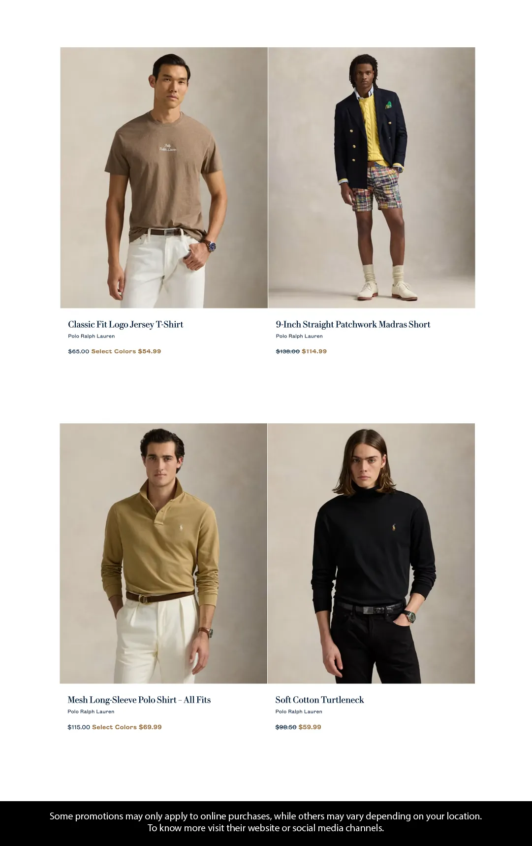 Weekly ad Ralph Lauren Deals from May 16 to May 31 2025 - Page 5