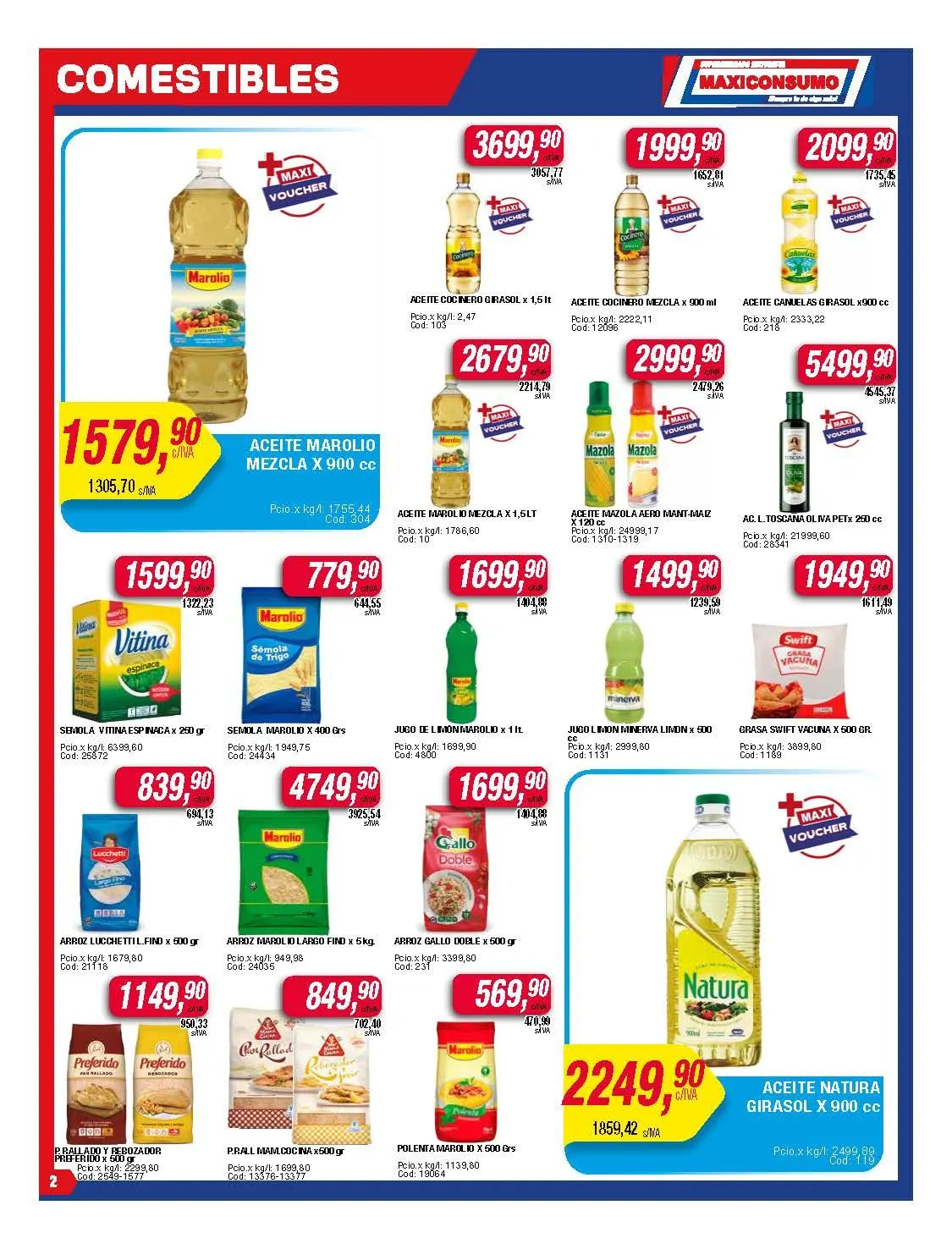 Ofertas de Ofertas Maxiconsumo 26 de mayo al 1 de junio 2025 - Página 13 del catálogo