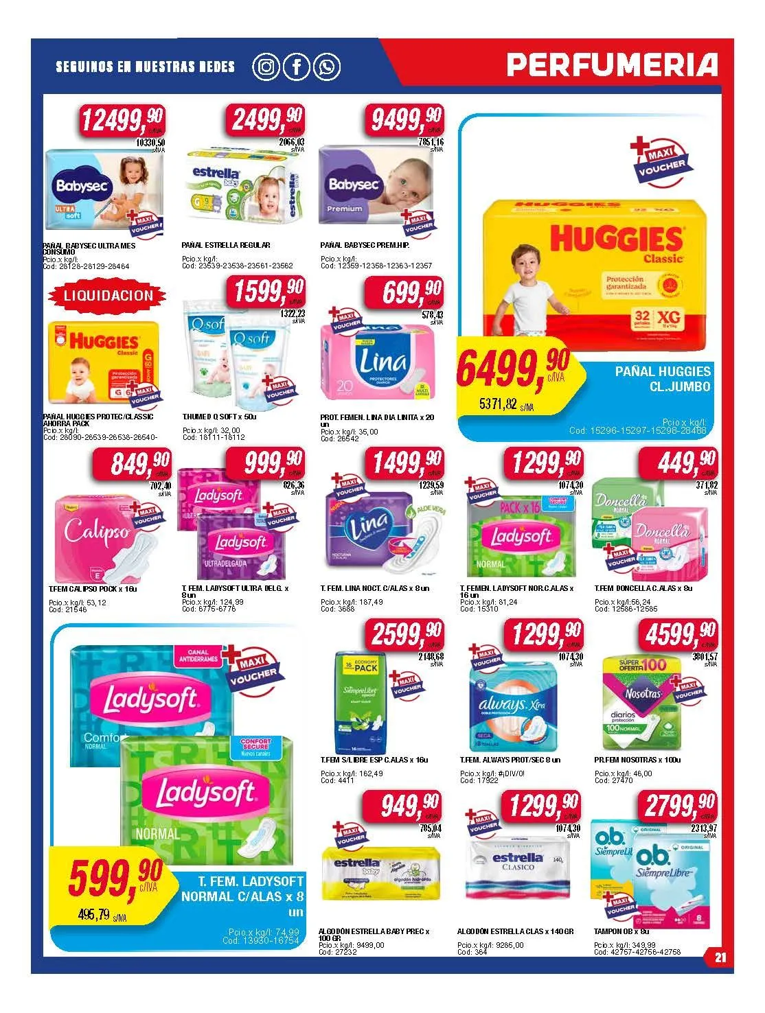 Ofertas de Ofertas Maxiconsumo 26 de mayo al 1 de junio 2025 - Página 21 del catálogo