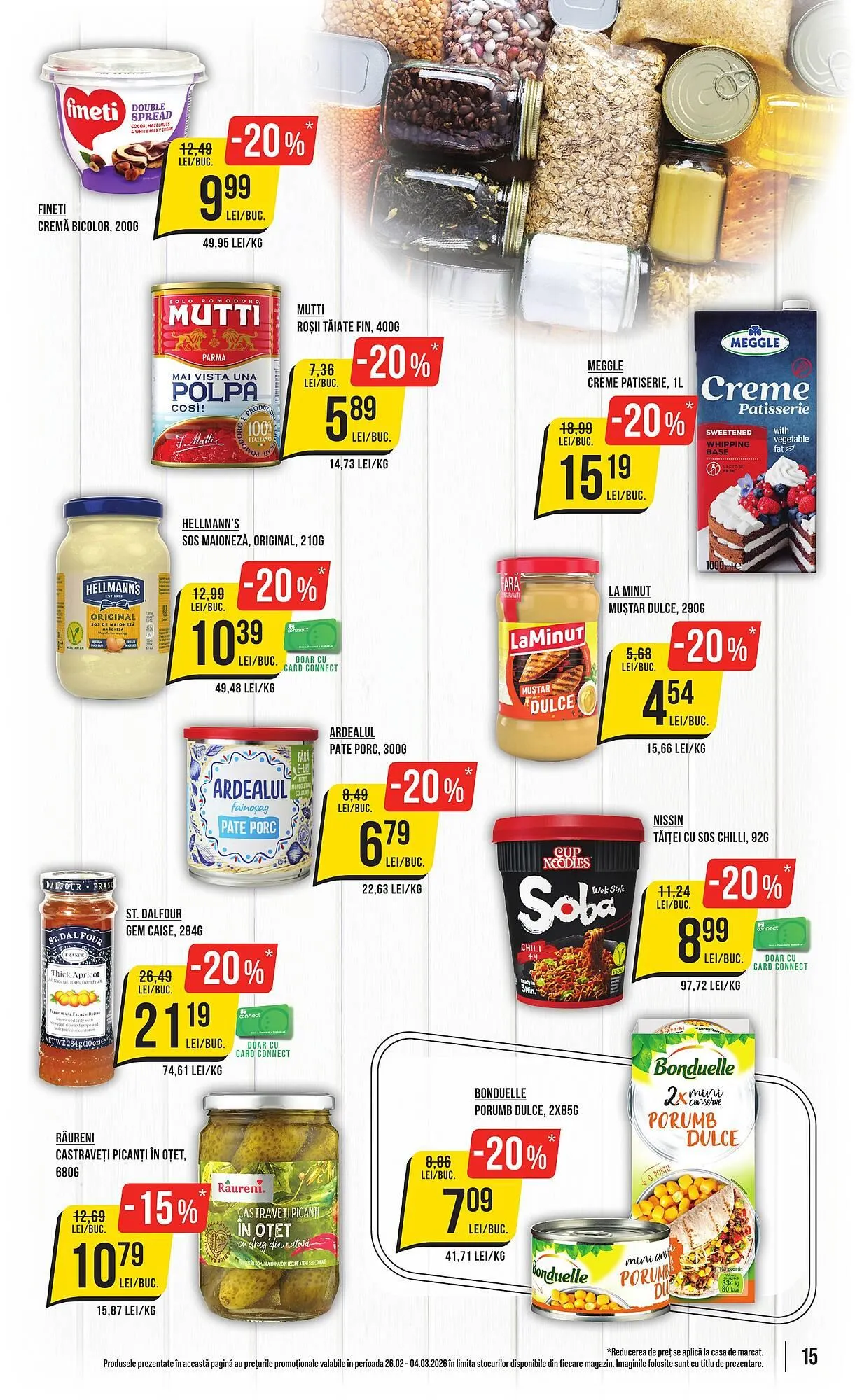 Catalog Catalog Mega Image de la 26 februarie până la 4 martie 2026 - Revista Pagina 15