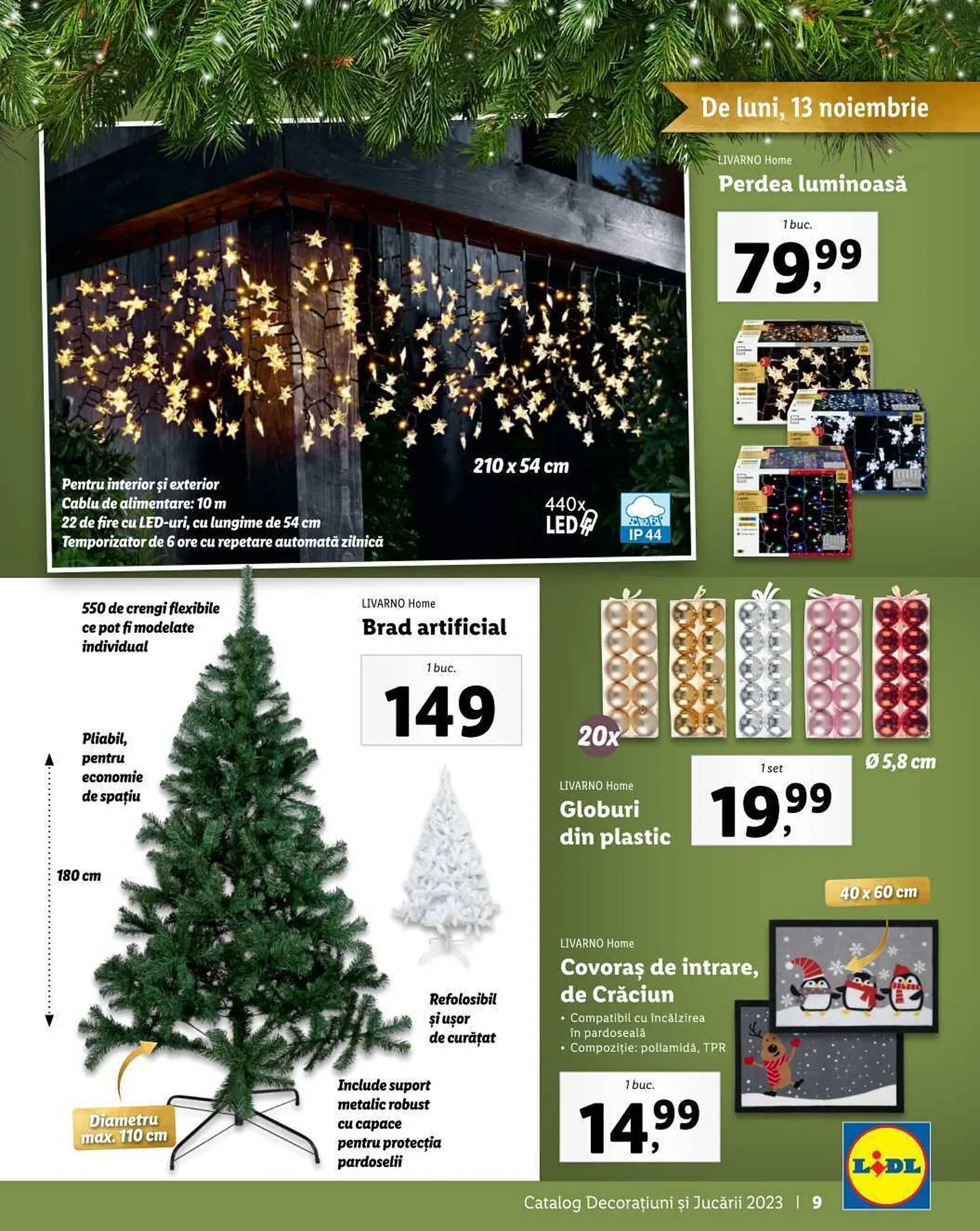 Catalog Lidl catalog de la 6 noiembrie până la 31 decembrie 2023 - Revista Pagina 9