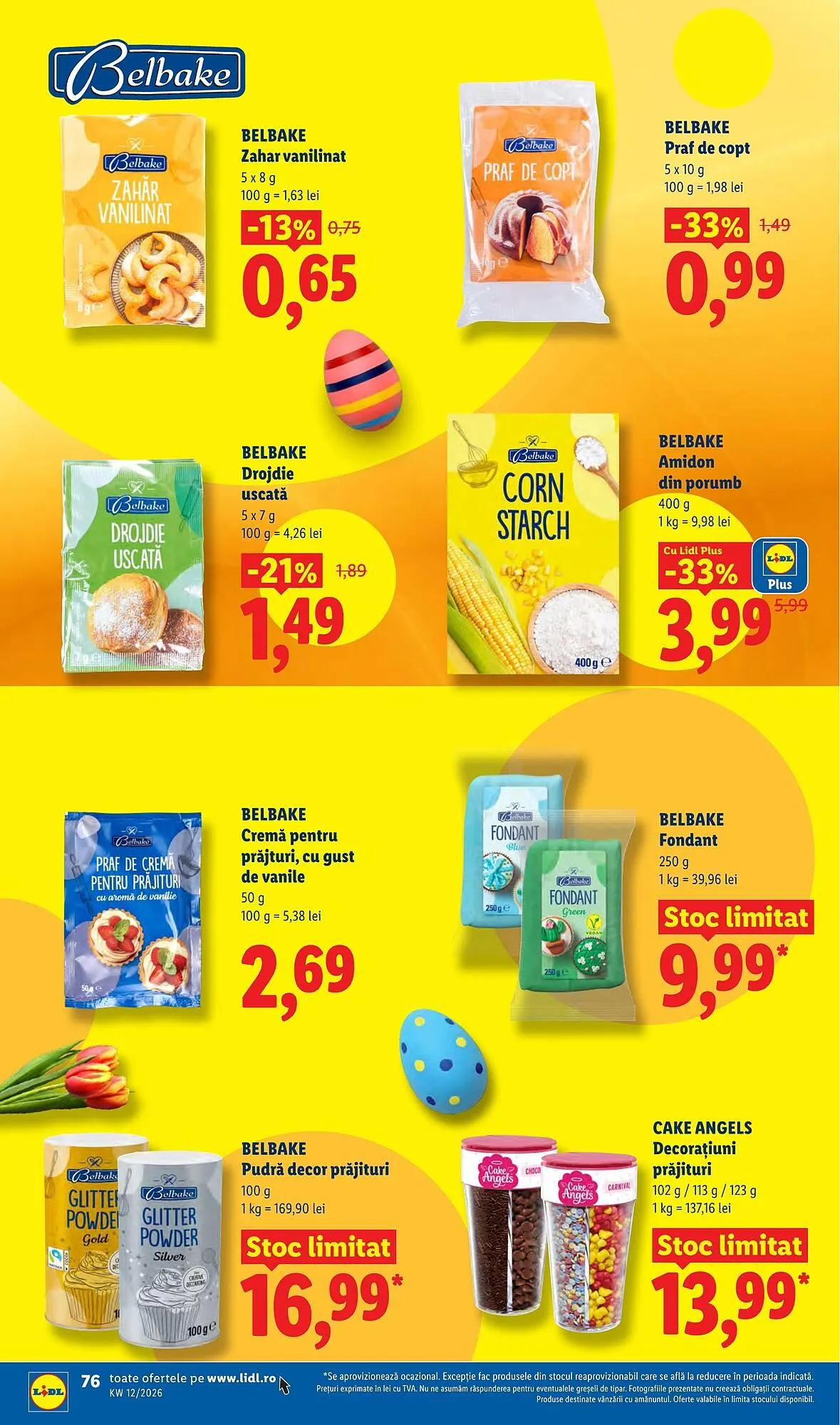 Catalog Catalog Lidl de la 16 martie până la 22 martie 2026 - Revista Pagina 76